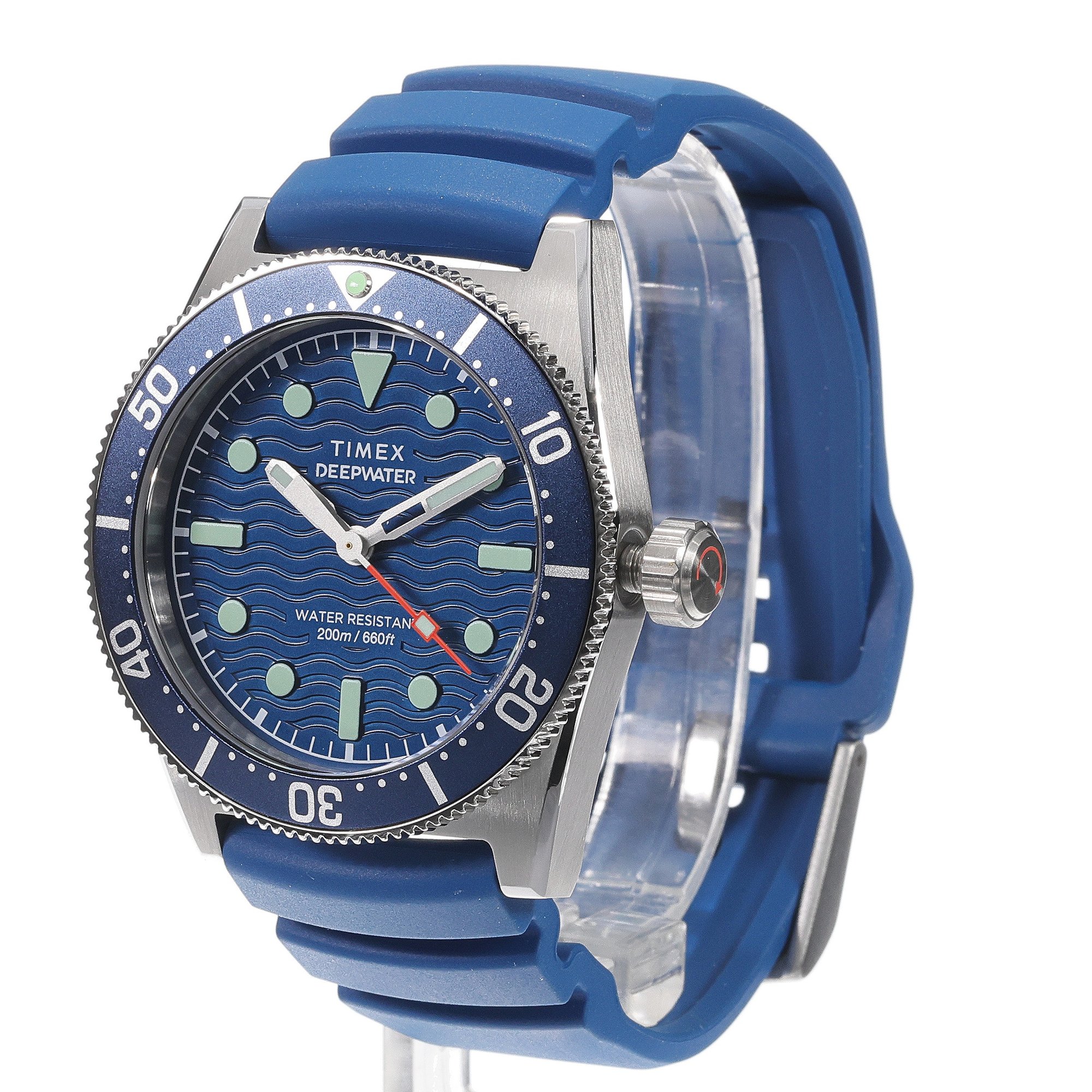 zegarek Timex TW2W74600 Deepwater Reef Blue 40mm Deepwater szafirowe