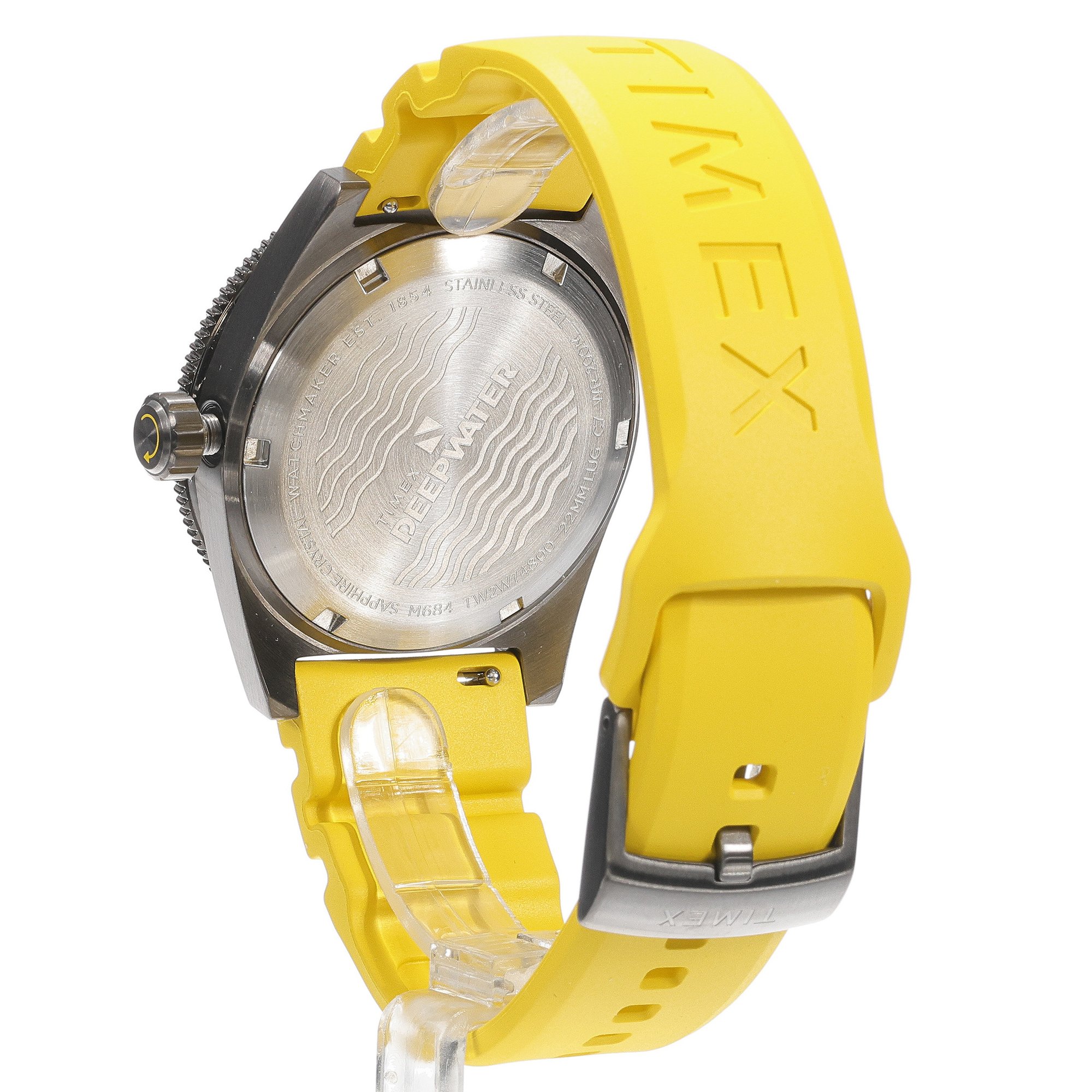 zegarek Timex TW2W74800 Deepwater Reef Yellow 40mm Deepwater szafirowe - miniatura 12