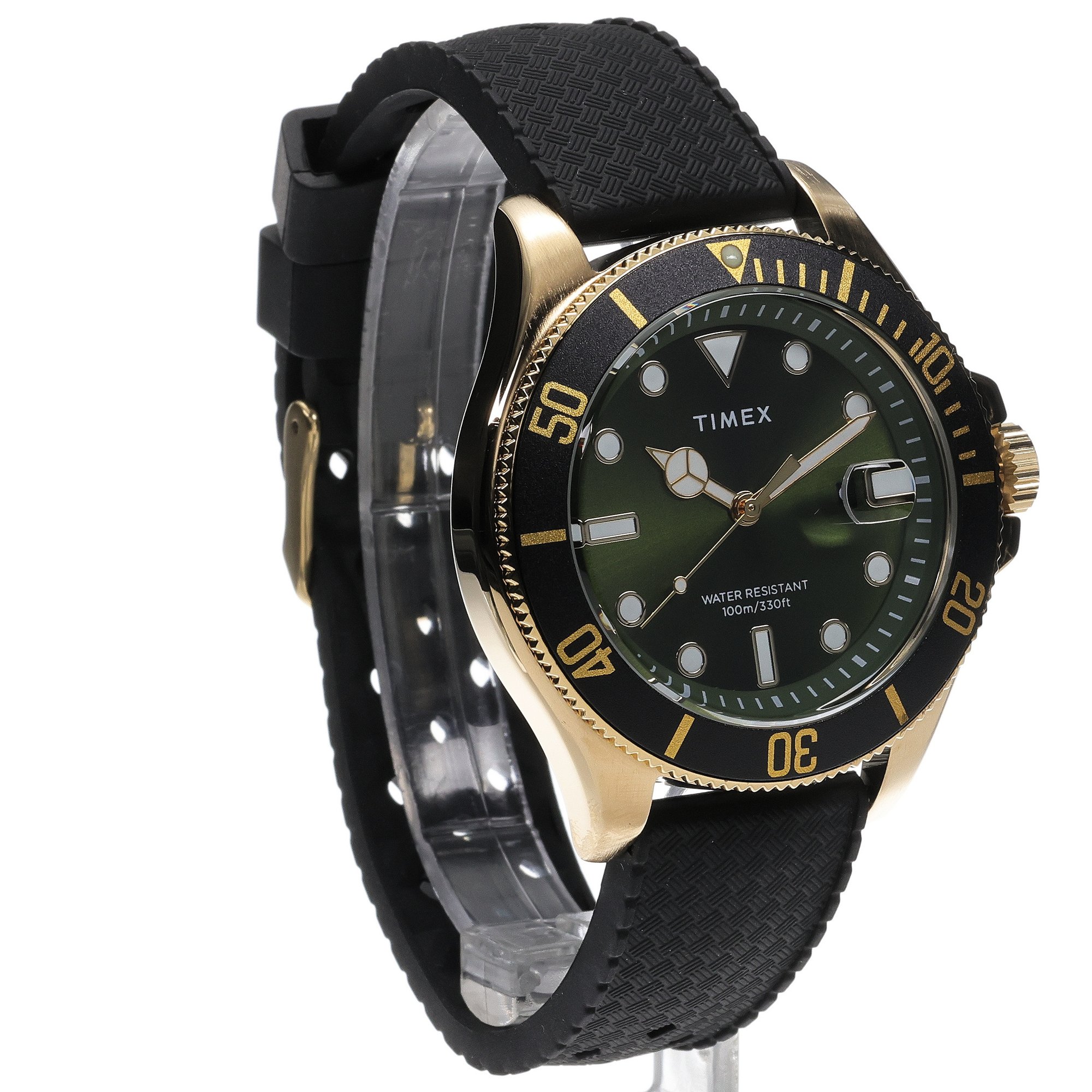 zegarek Timex TW2Y05300 złoty Harborside