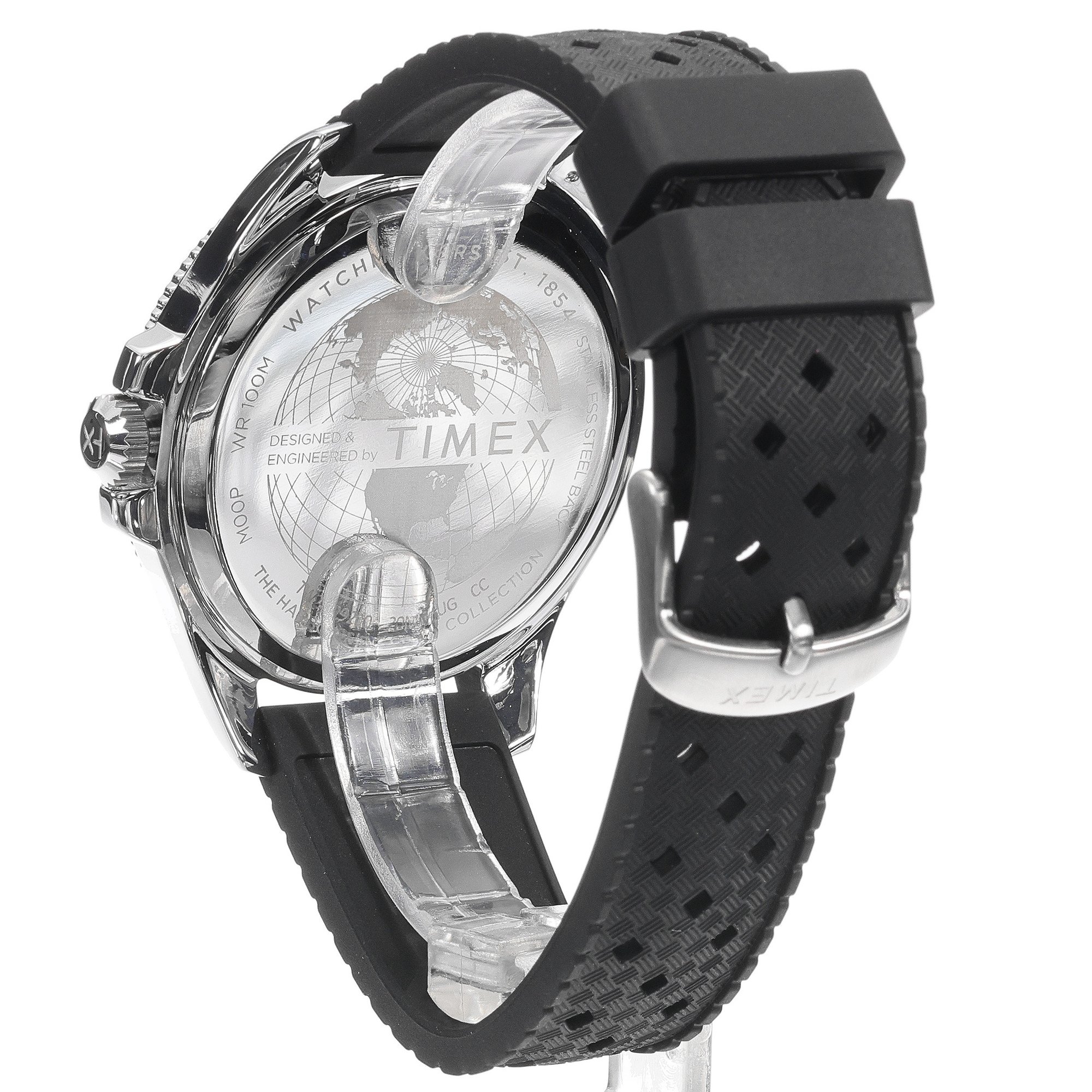 zegarek Timex TW2Y09200 srebrny Harborside - miniatura 4