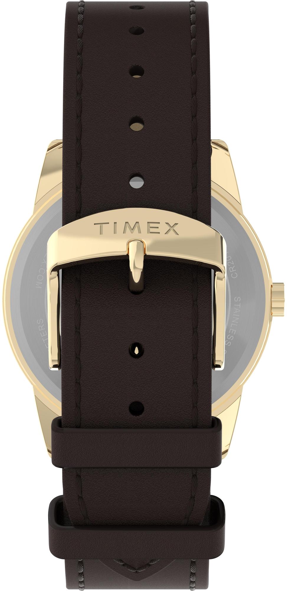 zegarek Timex TW2Y12700 Easy Reader Classic 38mm Leather Strap Watch - miniatura 9