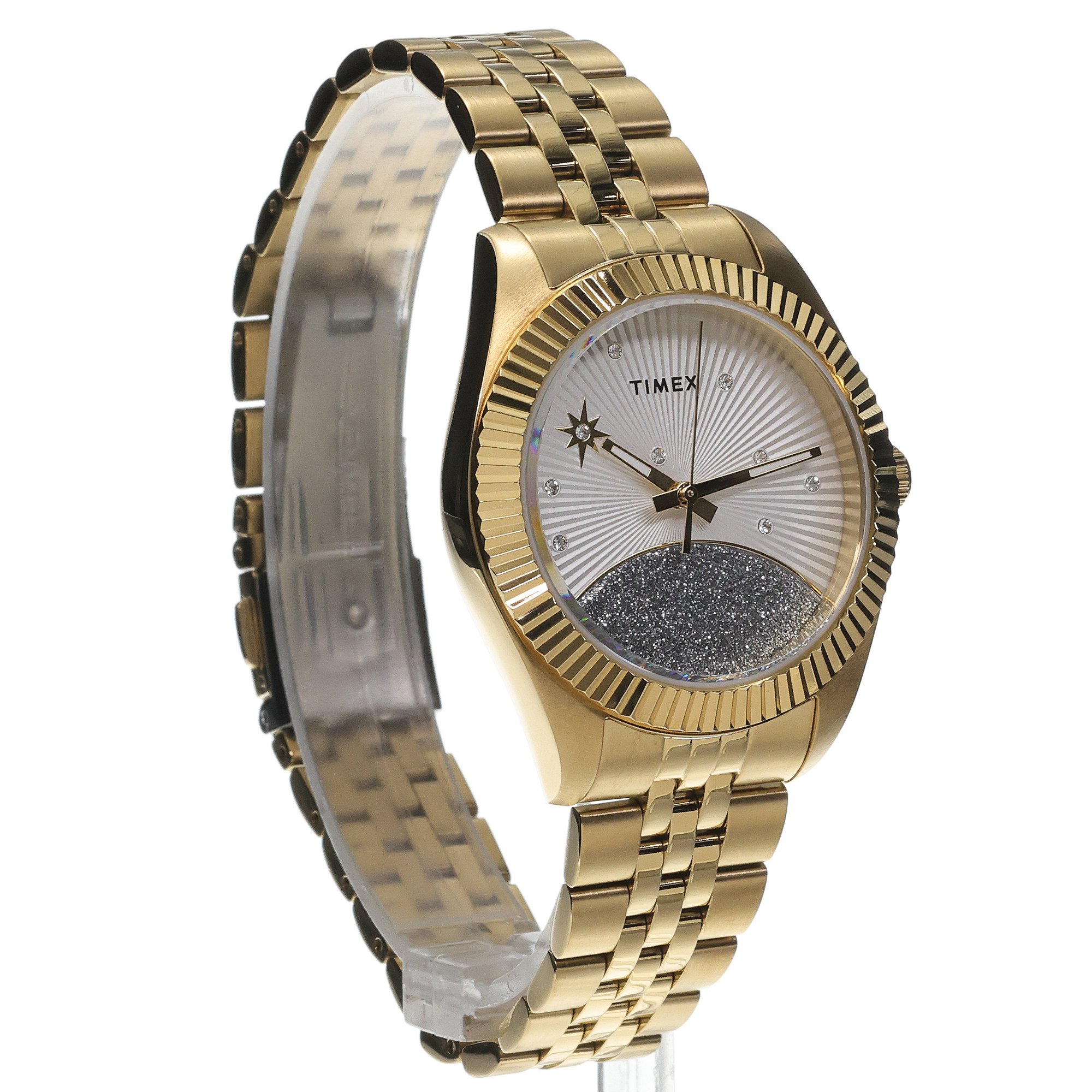 zegarek Timex TW2Y20300 złoty Legacy