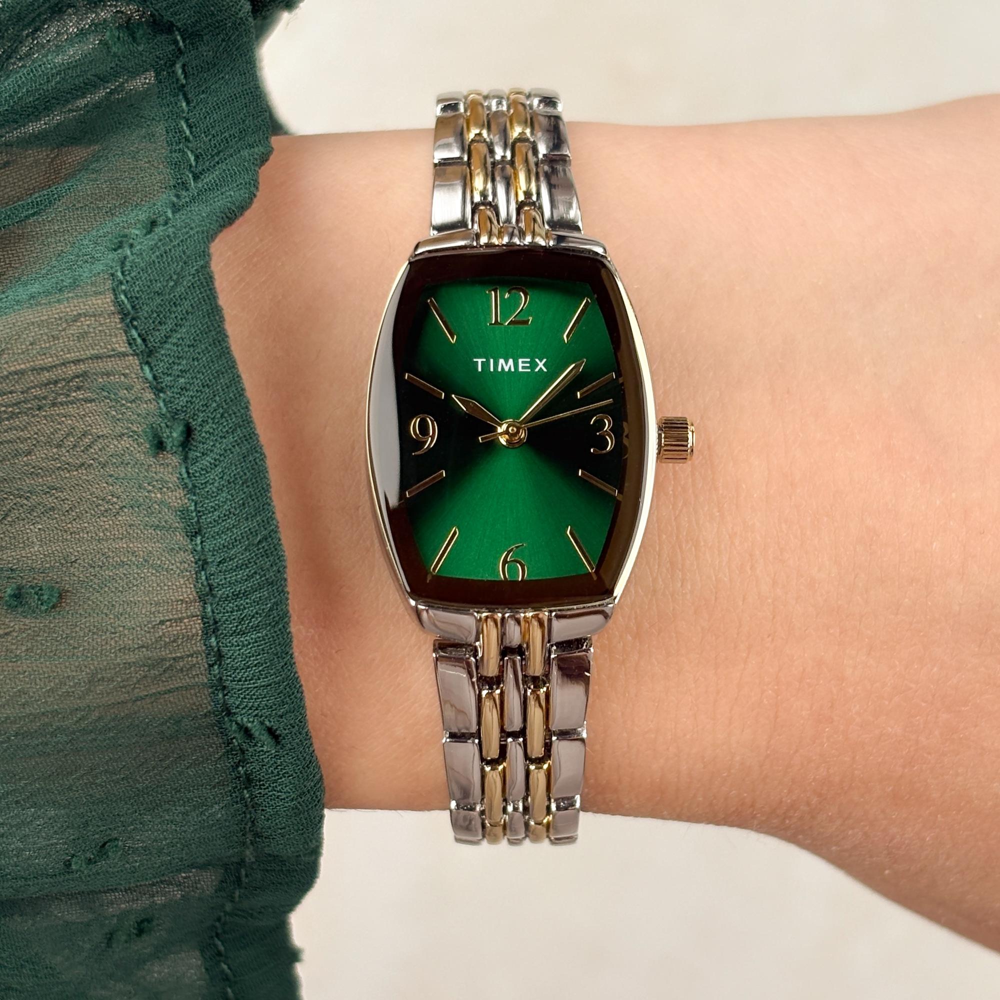 zegarek Timex TW2Y22300 srebrny Damskie - miniatura 9