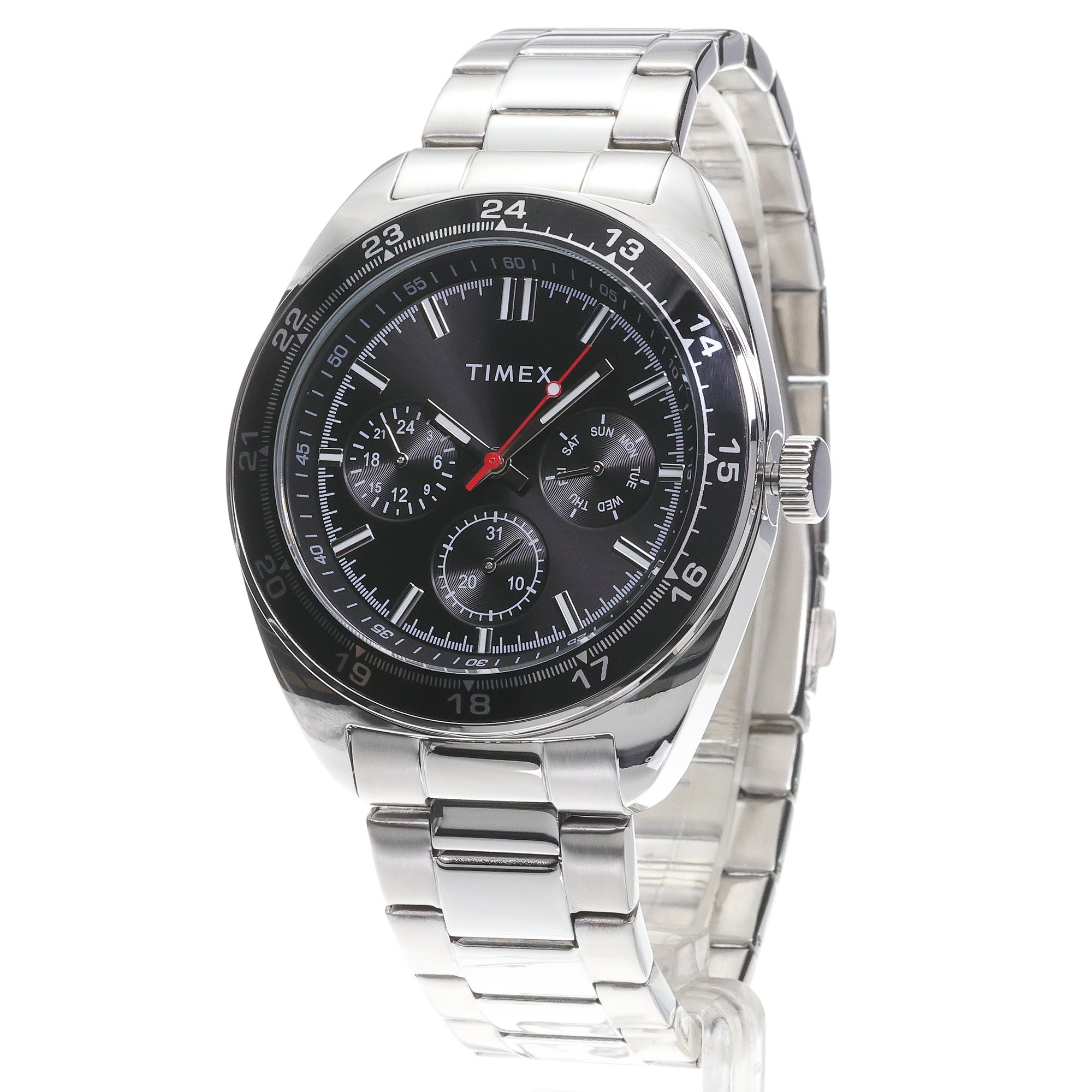 zegarek Timex TW2Y22600 srebrny Klasyczne