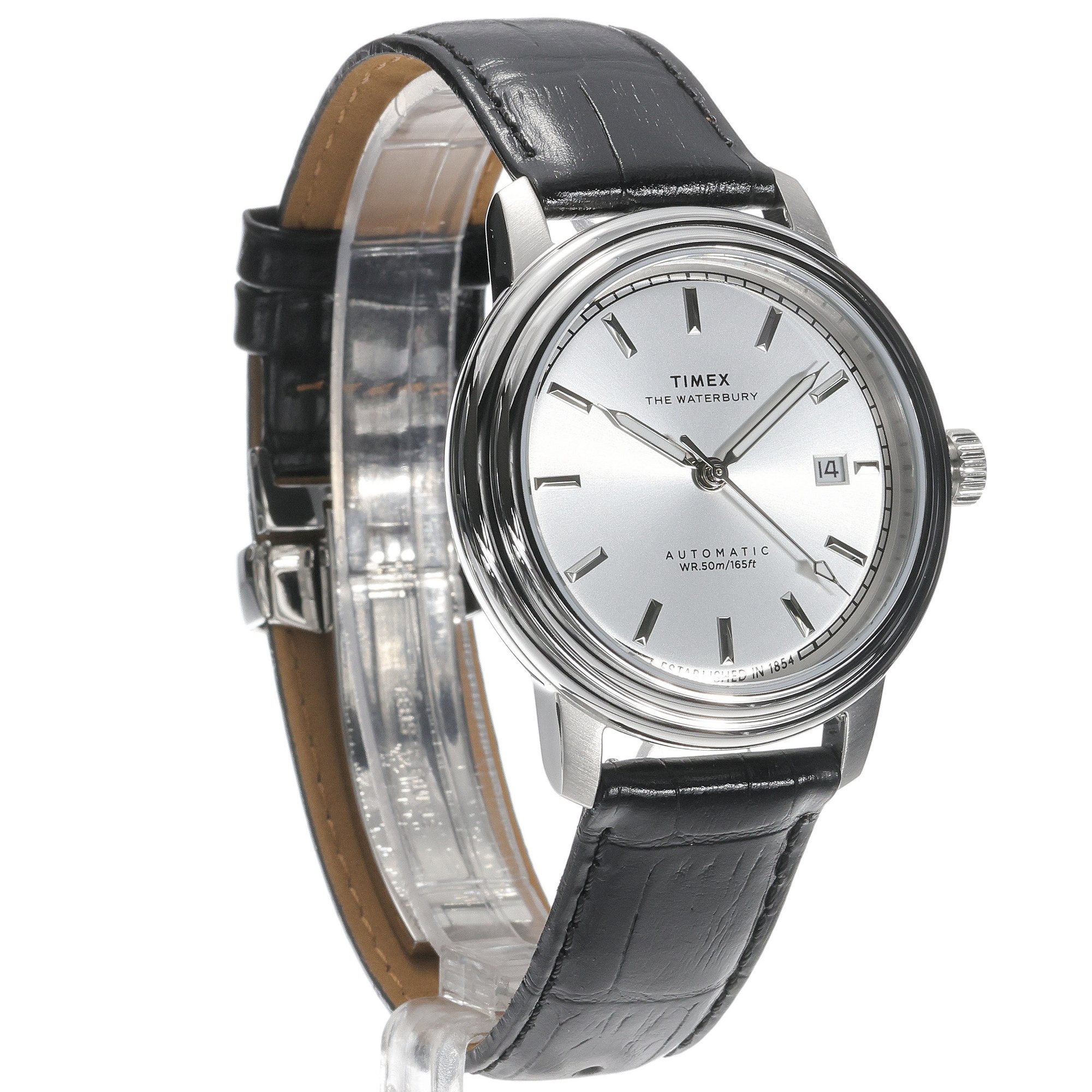 zegarek Timex TW2Y22900 srebrny Waterbury