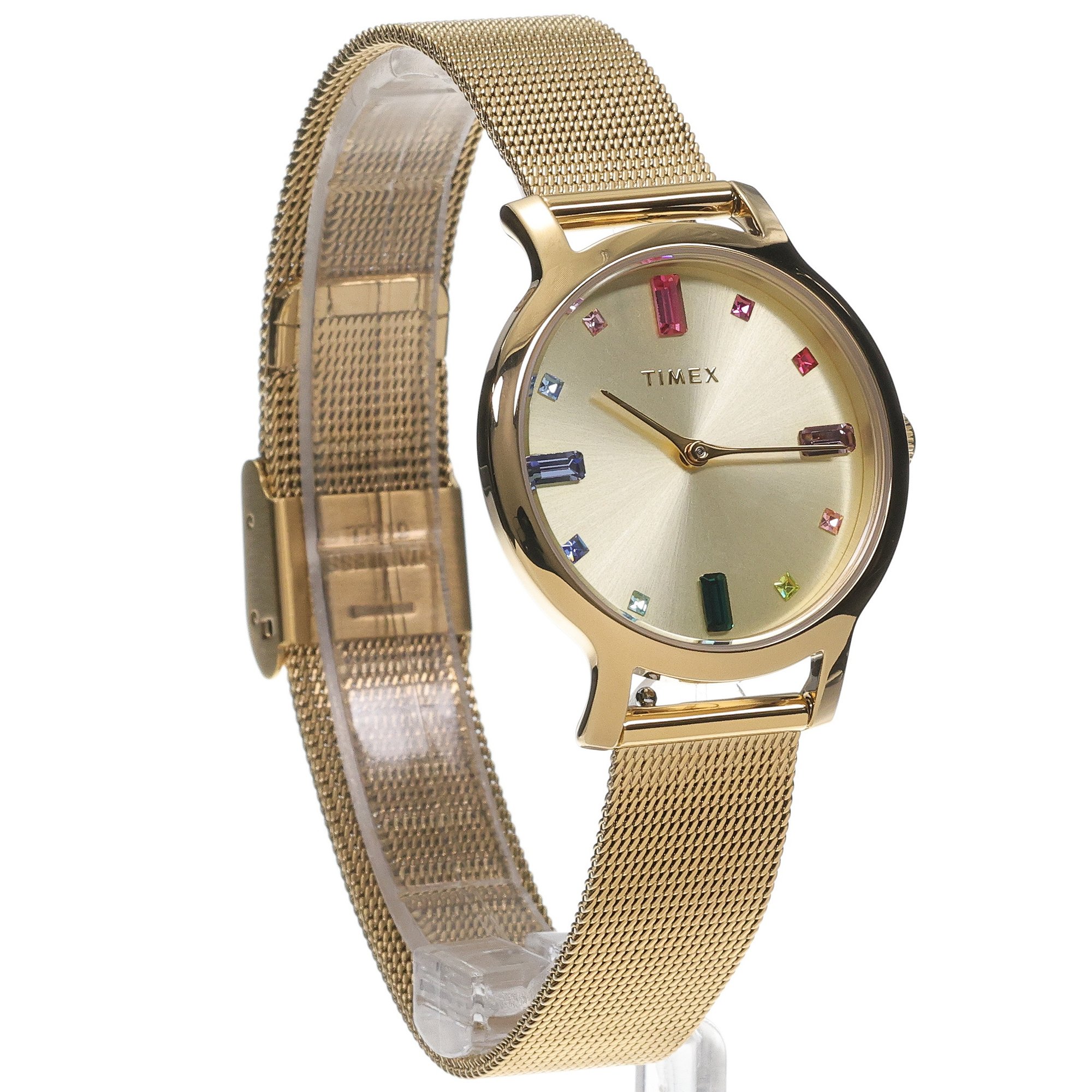 zegarek Timex TW2Y26400 złoty Transcend - miniatura 3