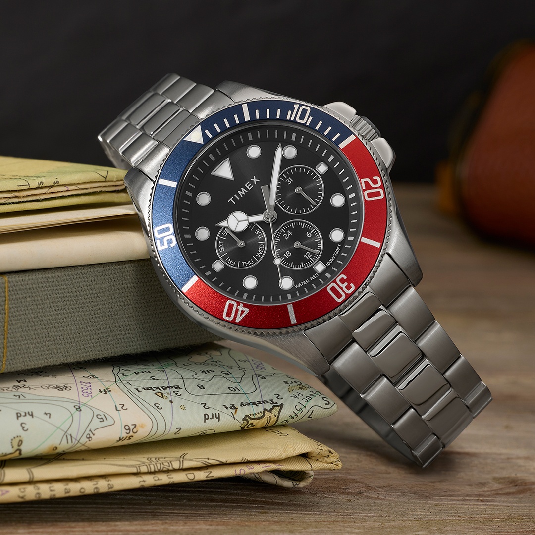 zegarek Timex TW2Y33300 Harborside Coast Multifunction Harborside mineralne - miniatura 11