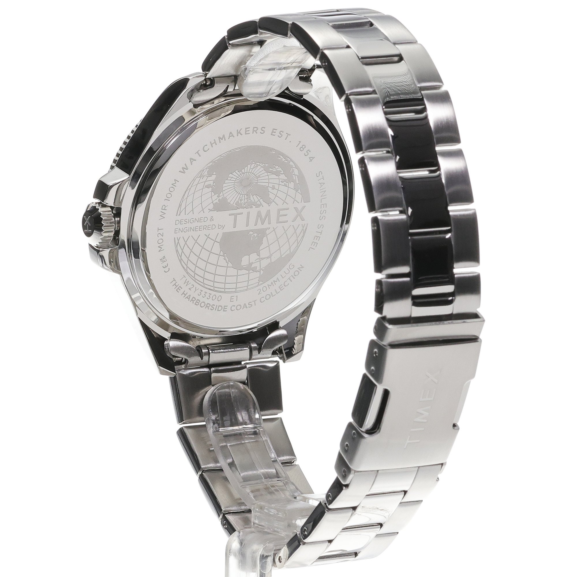 zegarek Timex TW2Y33300 srebrny Harborside - miniatura 4