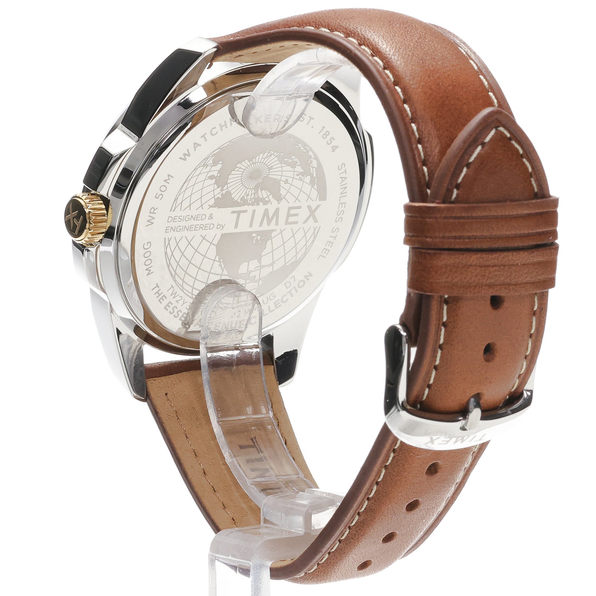 zegarek Timex TW2Y38100 kwarcowy męski Essex Avenue Essex Avenue Day-Date