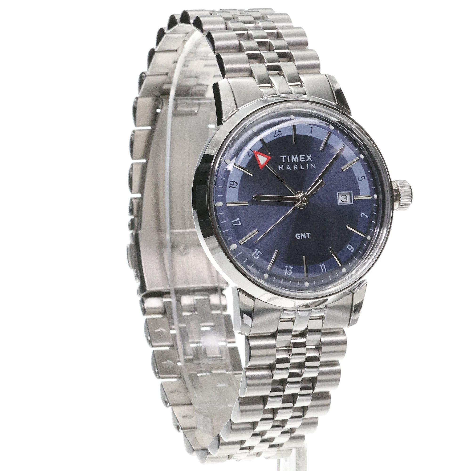 zegarek Timex TW2Y47600 srebrny Marlin
