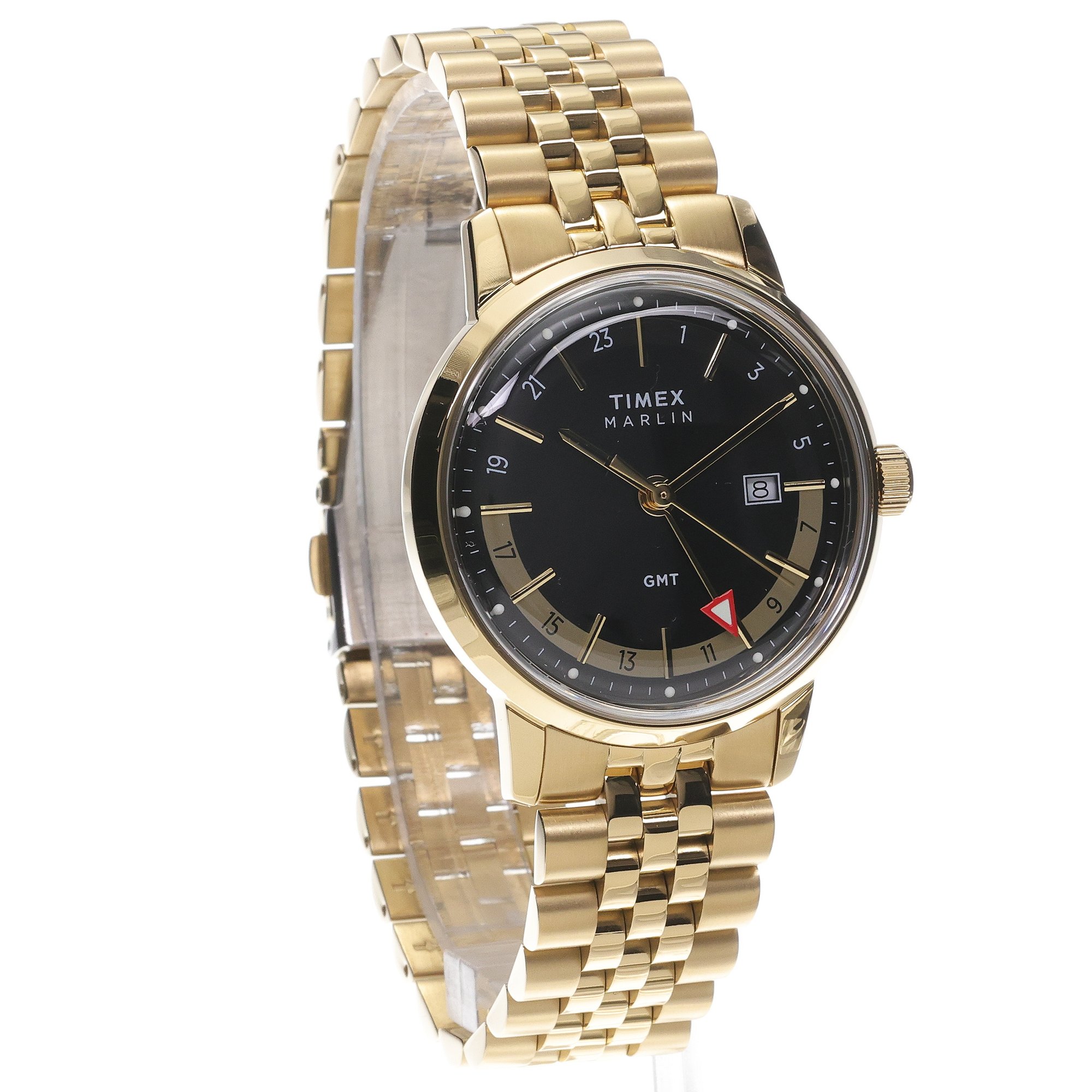 zegarek Timex TW2Y47700 złoty Marlin
