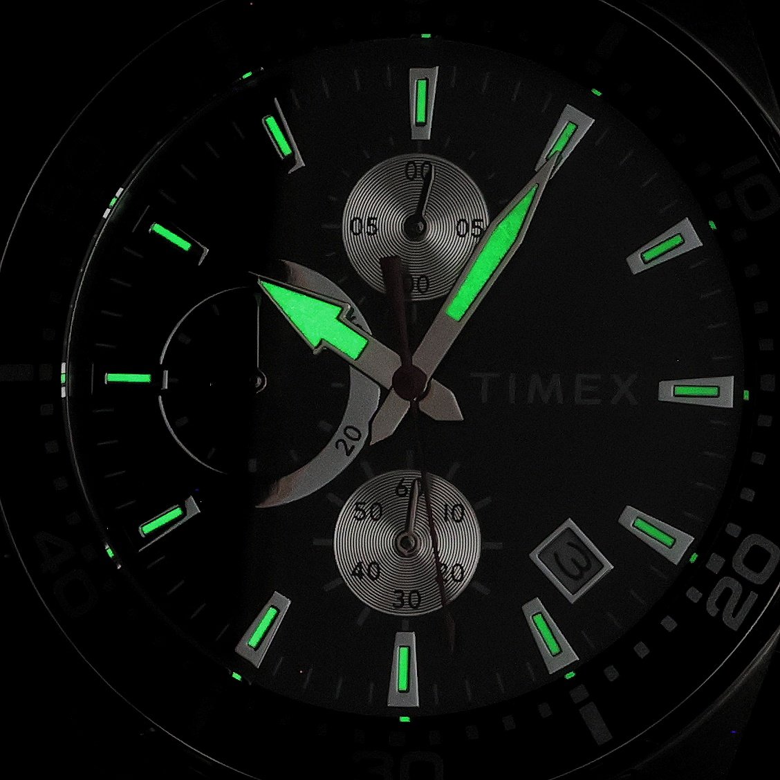 zegarek Timex TW2Y56900 Trend Ridgefield Chronograph 42mm Trend mineralne