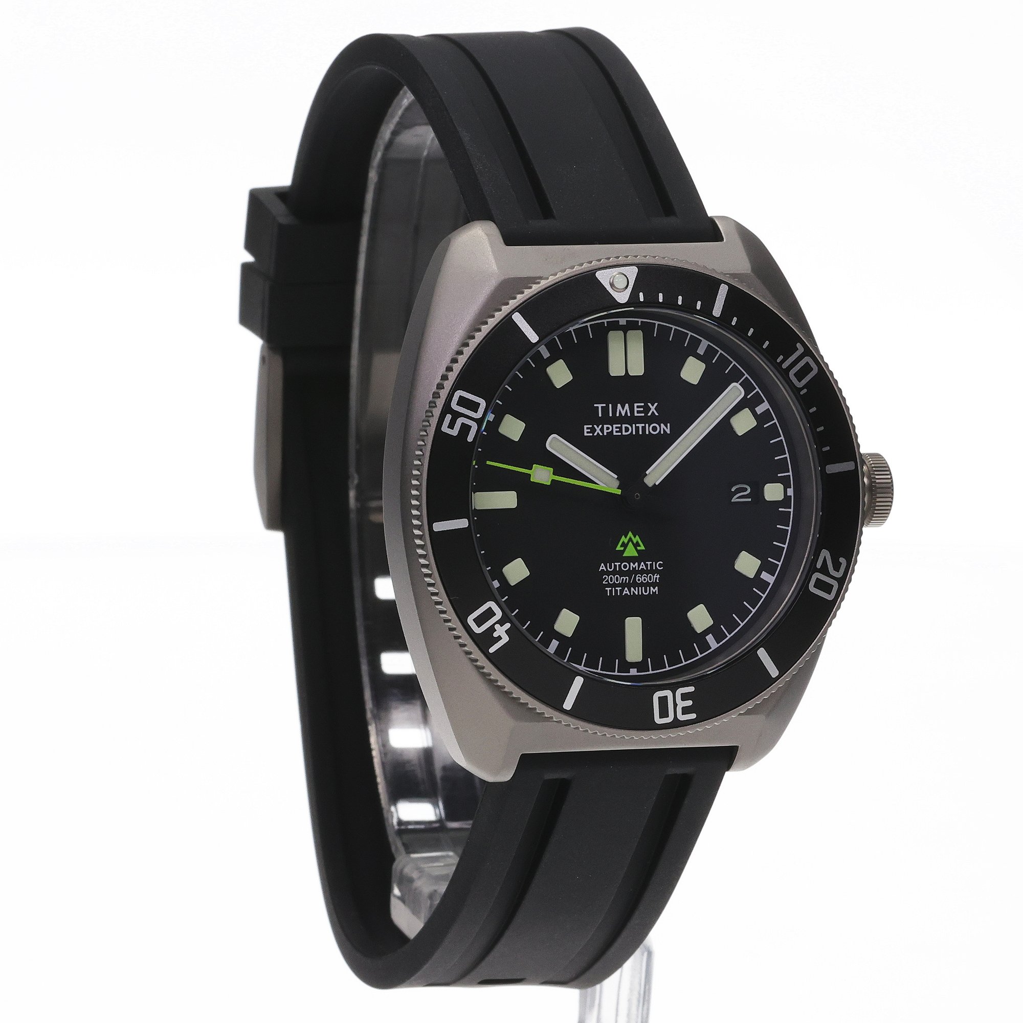 zegarek Timex TW2Y63600 Expedition Pioneer Automatic GMT Expedition szafirowe