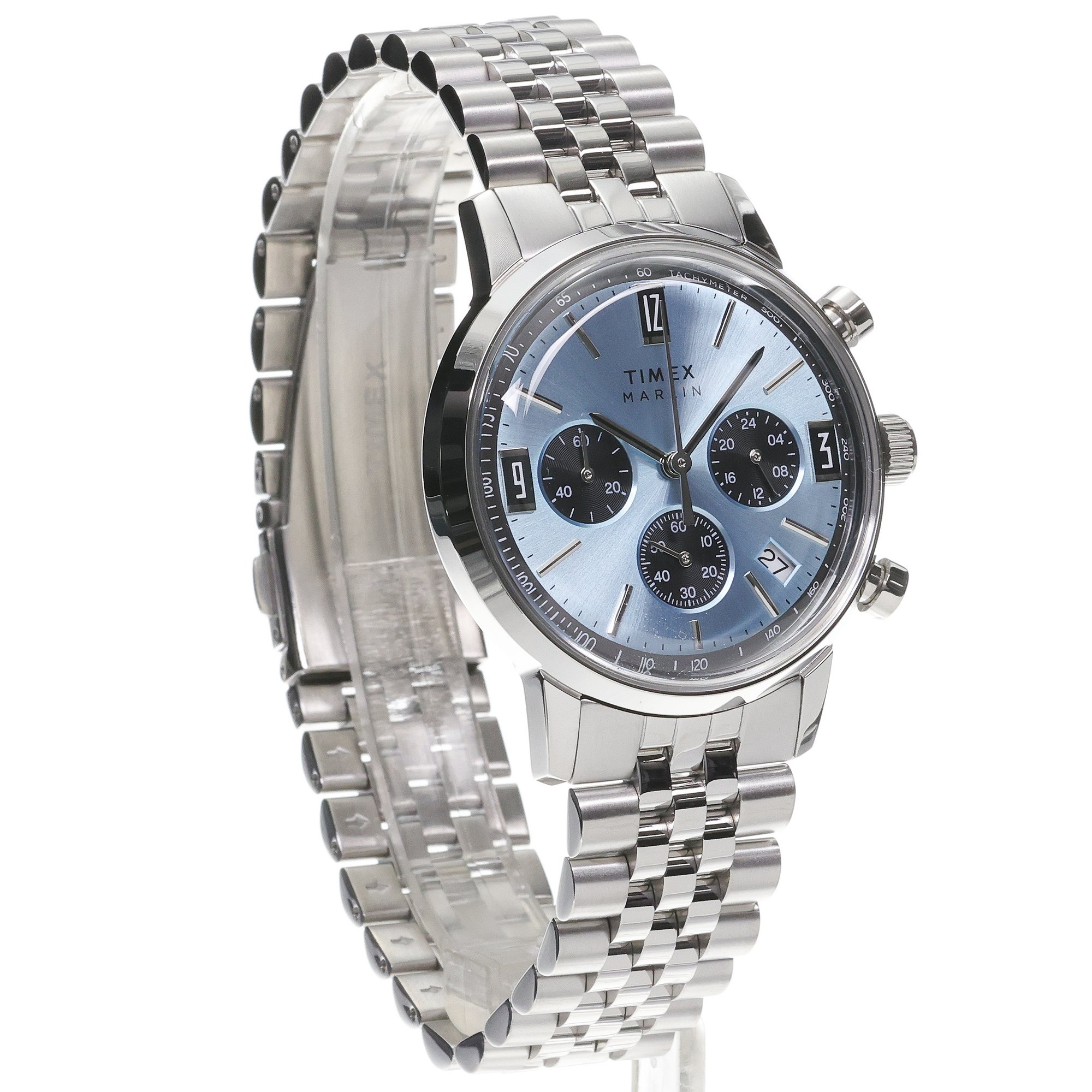 zegarek Timex TW2Y66500 srebrny Marlin - miniatura 3