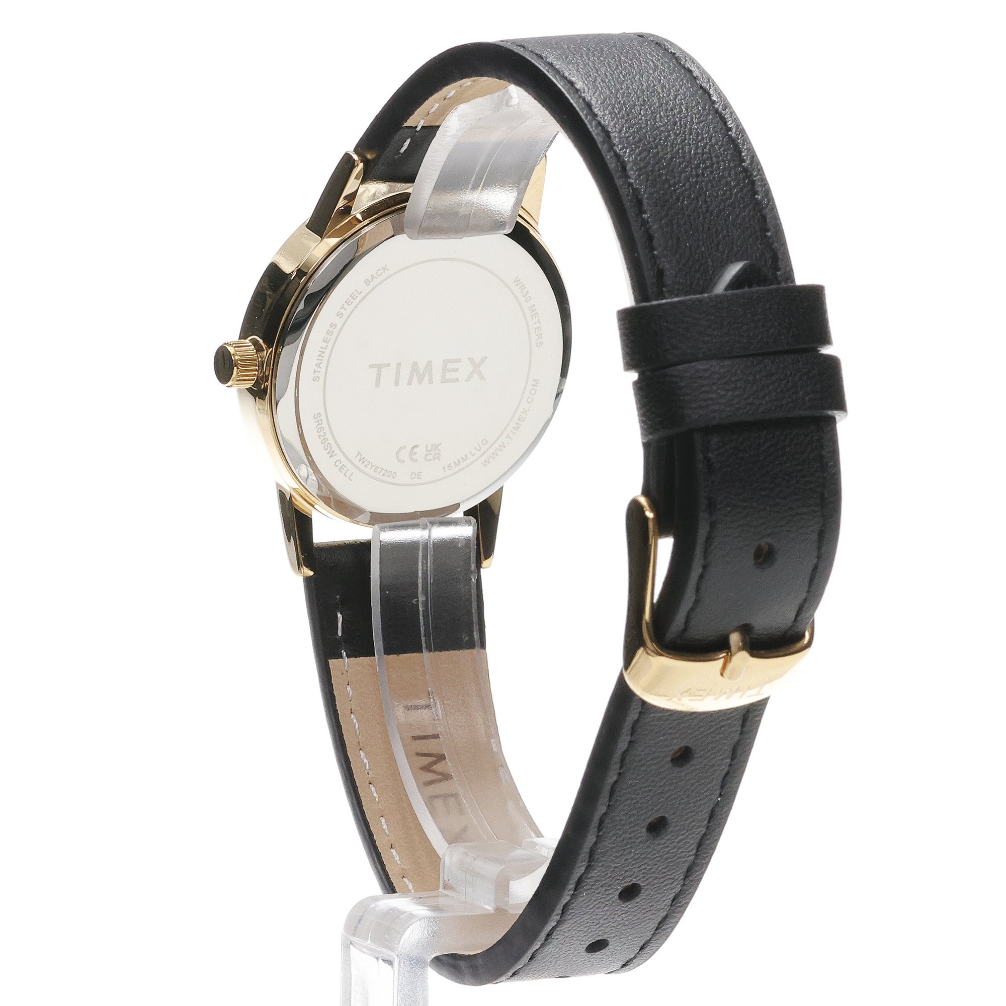 zegarek Timex TW2Y67200 złoty Main Street - miniatura 4