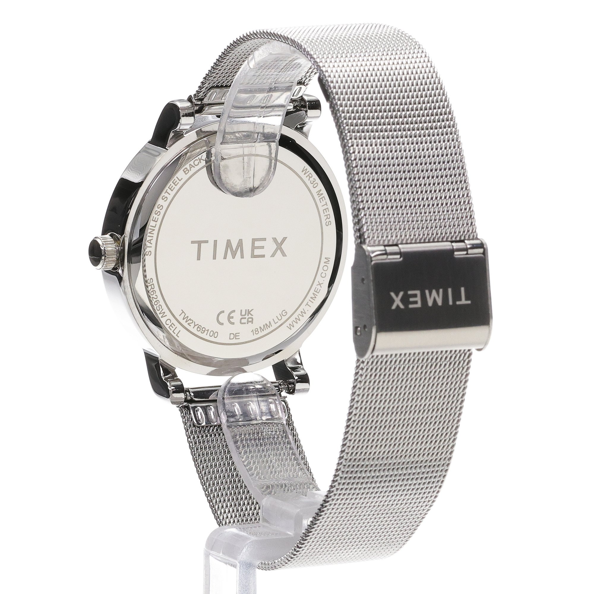 zegarek Timex TW2Y69100 srebrny Originals
