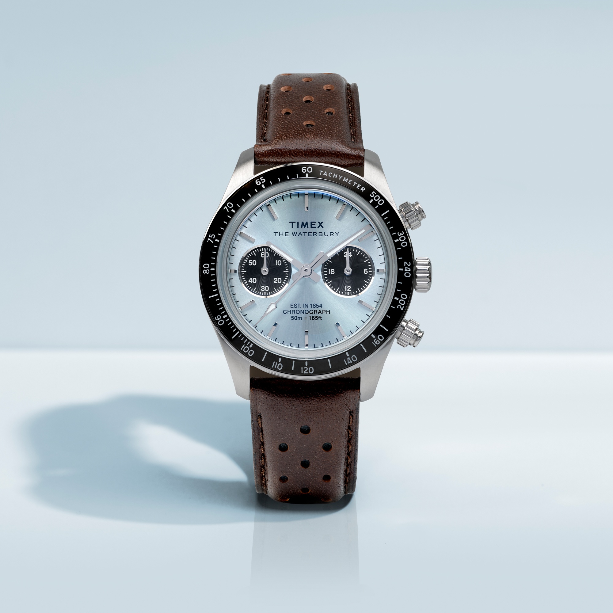 zegarek Timex TW2Y70600 Waterbury Heritage Chronograph Waterbury mineralne