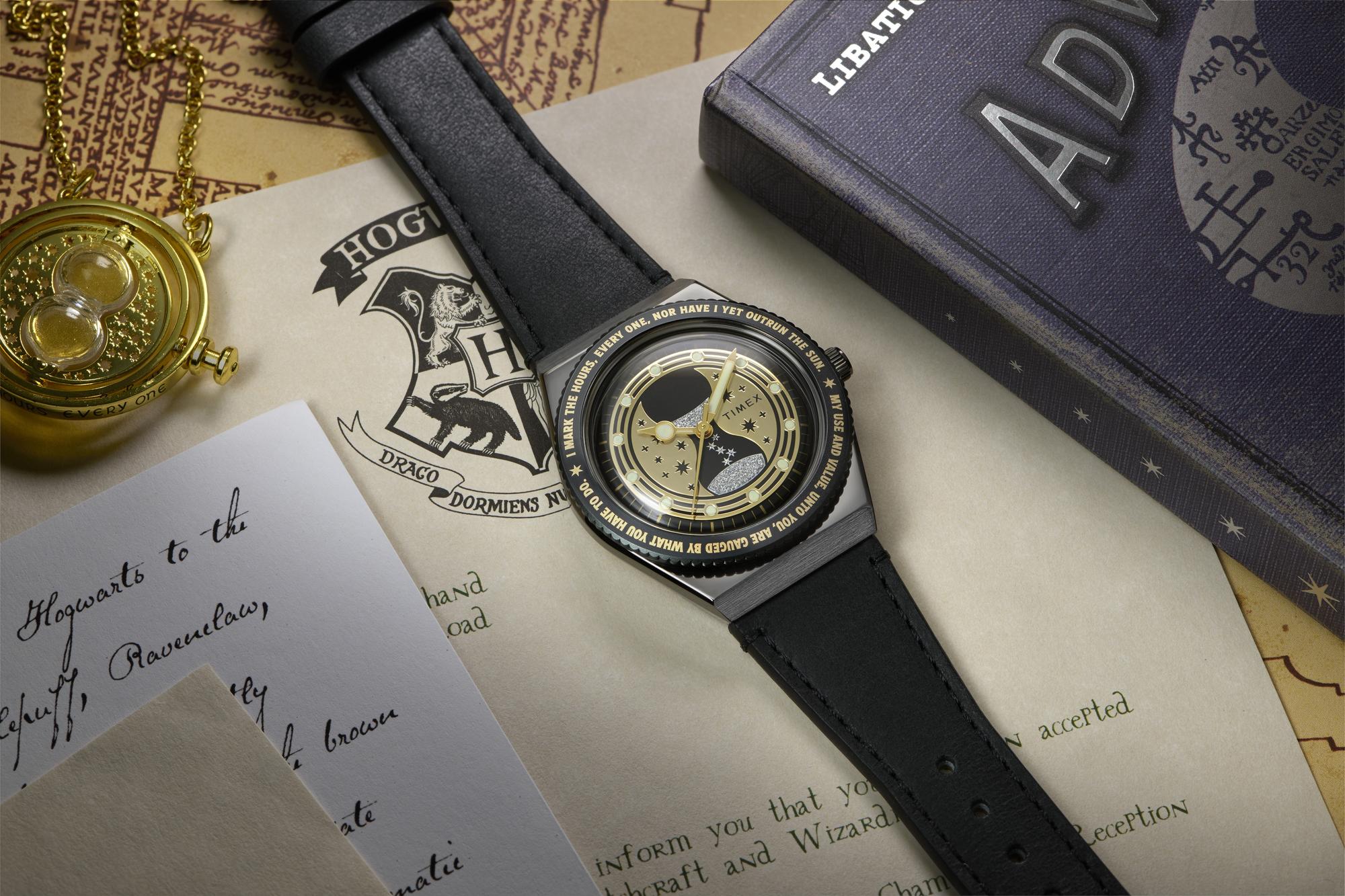 zegarek Timex TW2Y76000 Harry Potter x Q Timex Time Turner 36mm Leather Strap Watch Q Timex - miniatura 10