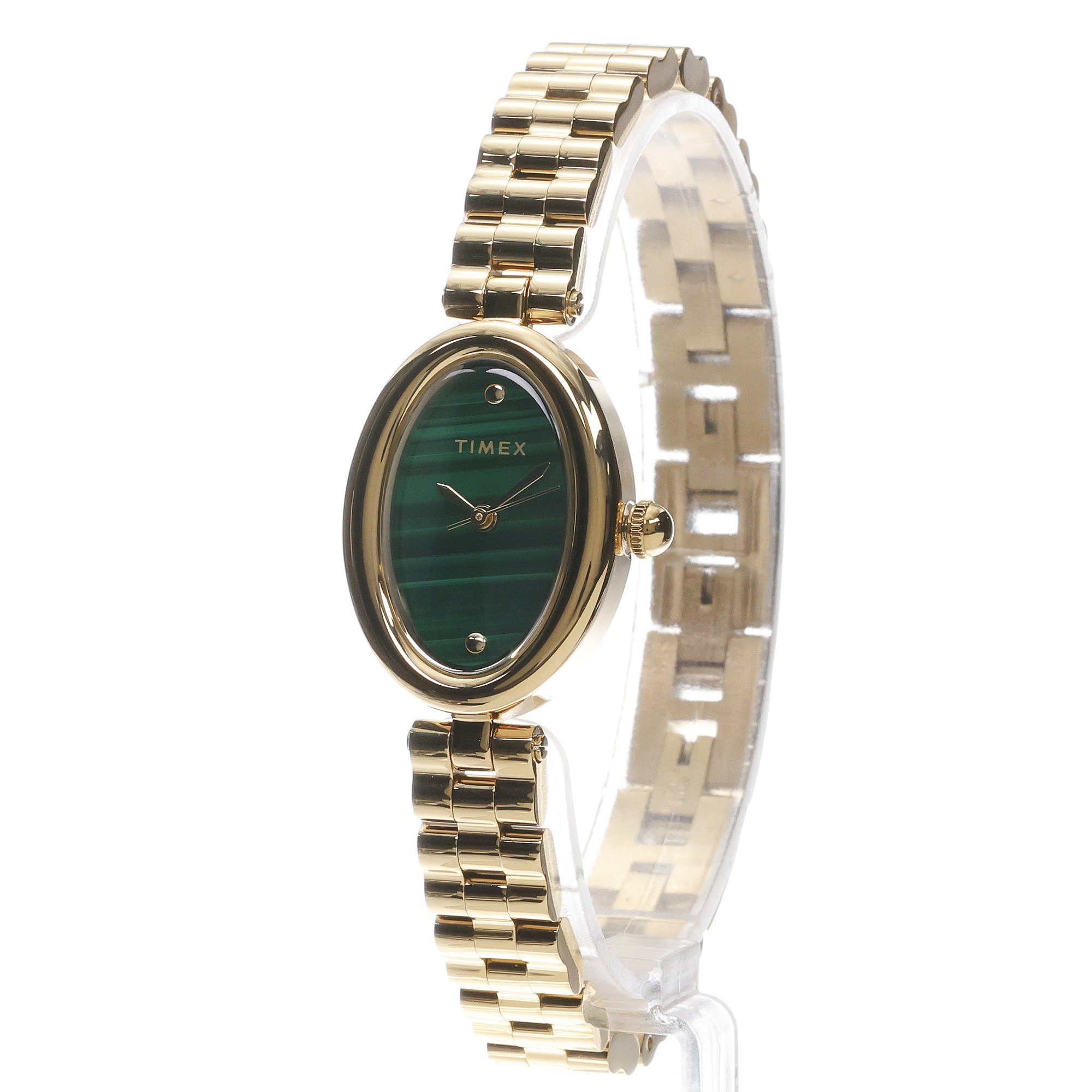 zegarek Timex TW2Y86100 złoty Trend - miniatura 2