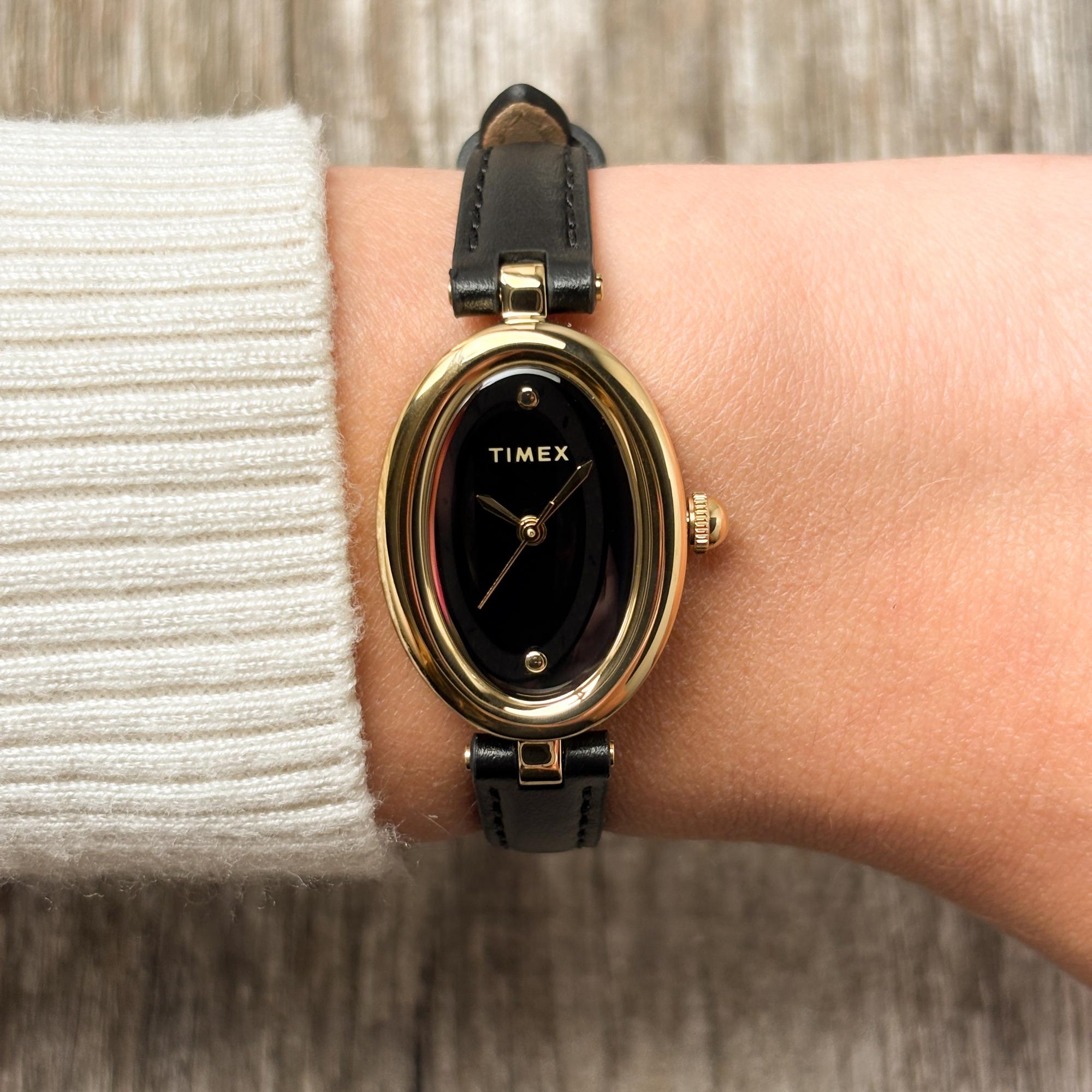 zegarek Timex TW2Y86300 złoty Trend - miniatura 7