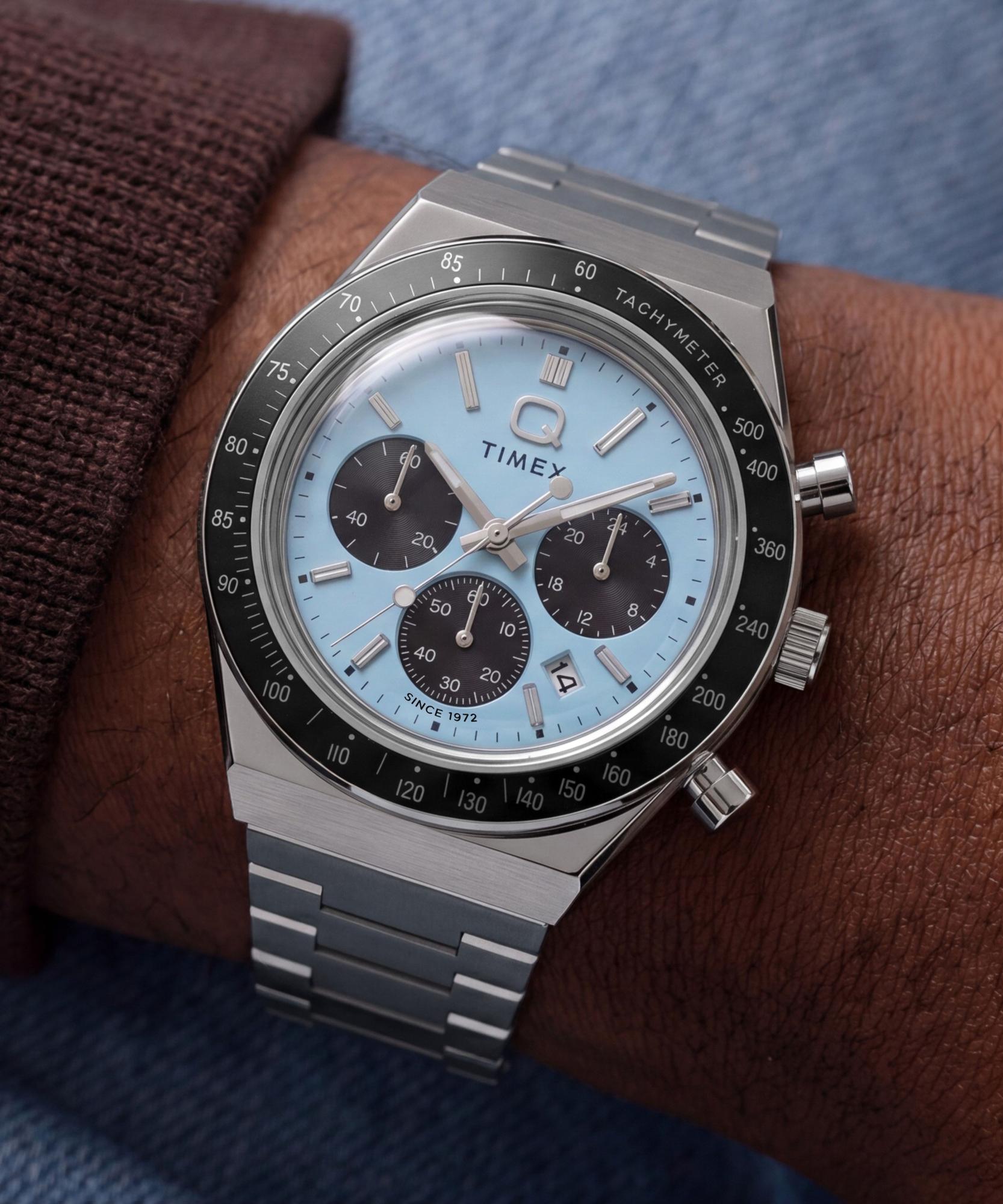 Q Timex Chronograph 40mm Timex TW2Y88600 - hover