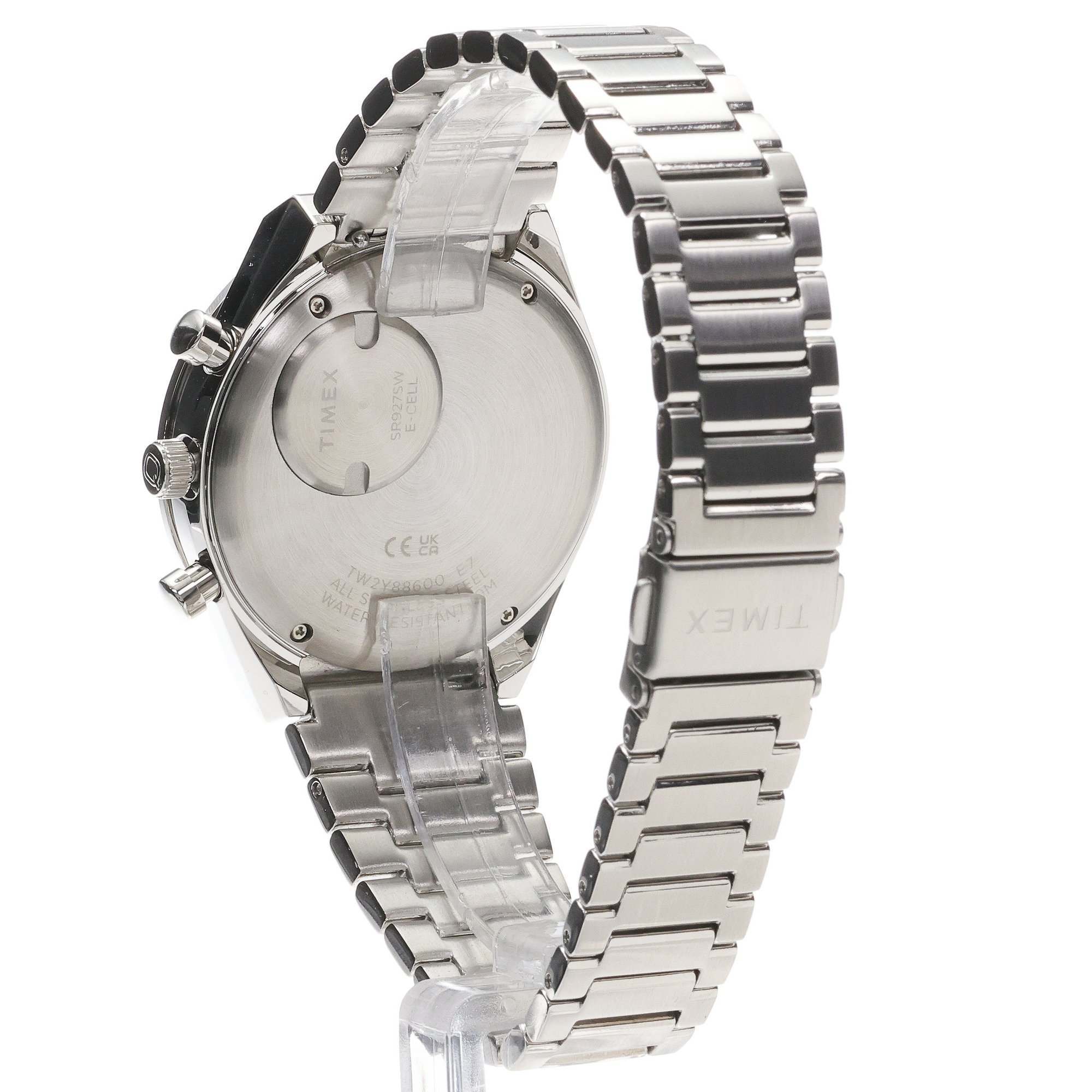 zegarek Timex TW2Y88600 Q Timex Chronograph 40mm Q Timex akrylowe - miniatura 4