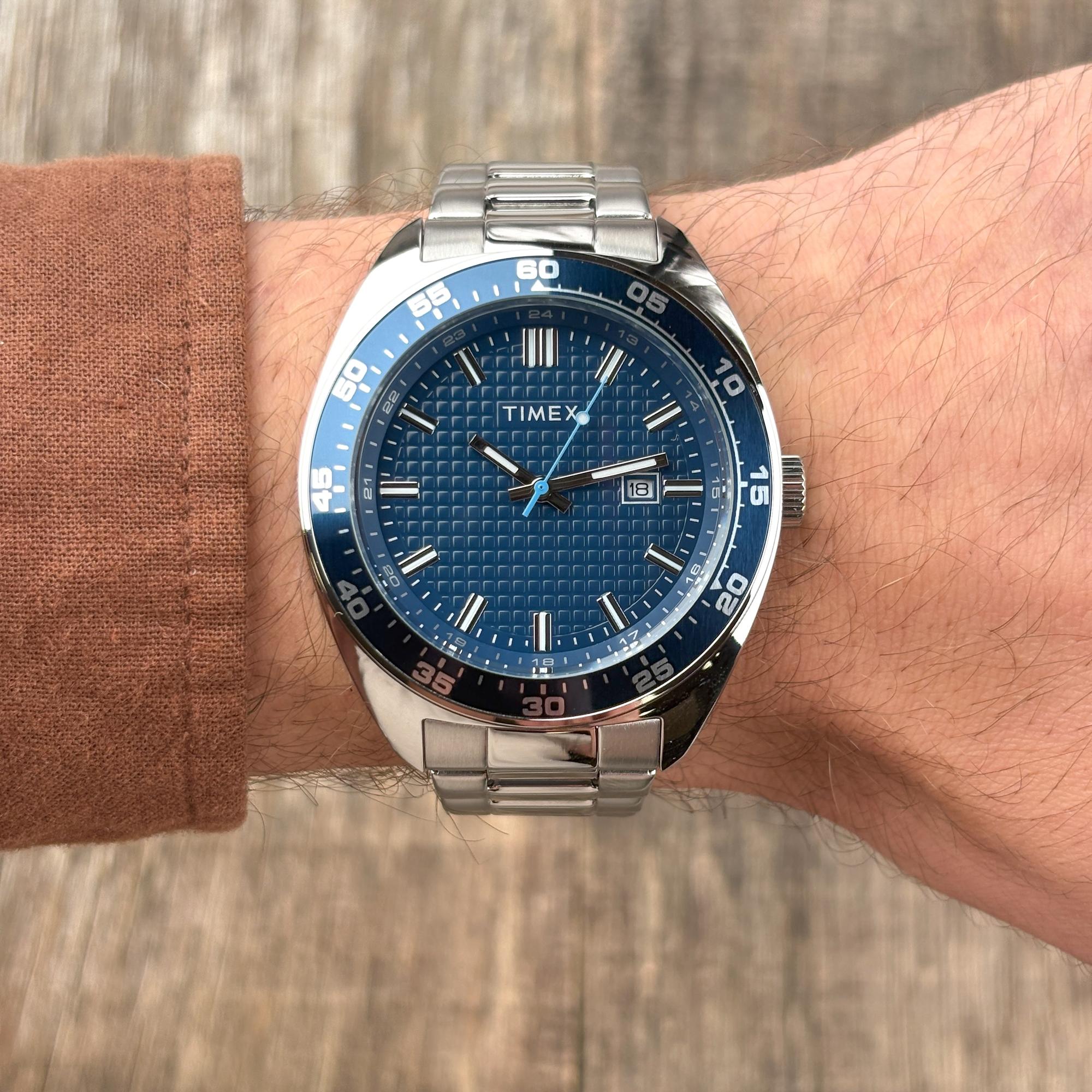 zegarek Timex TW2Y88900 Weston 45mm Trend mineralne