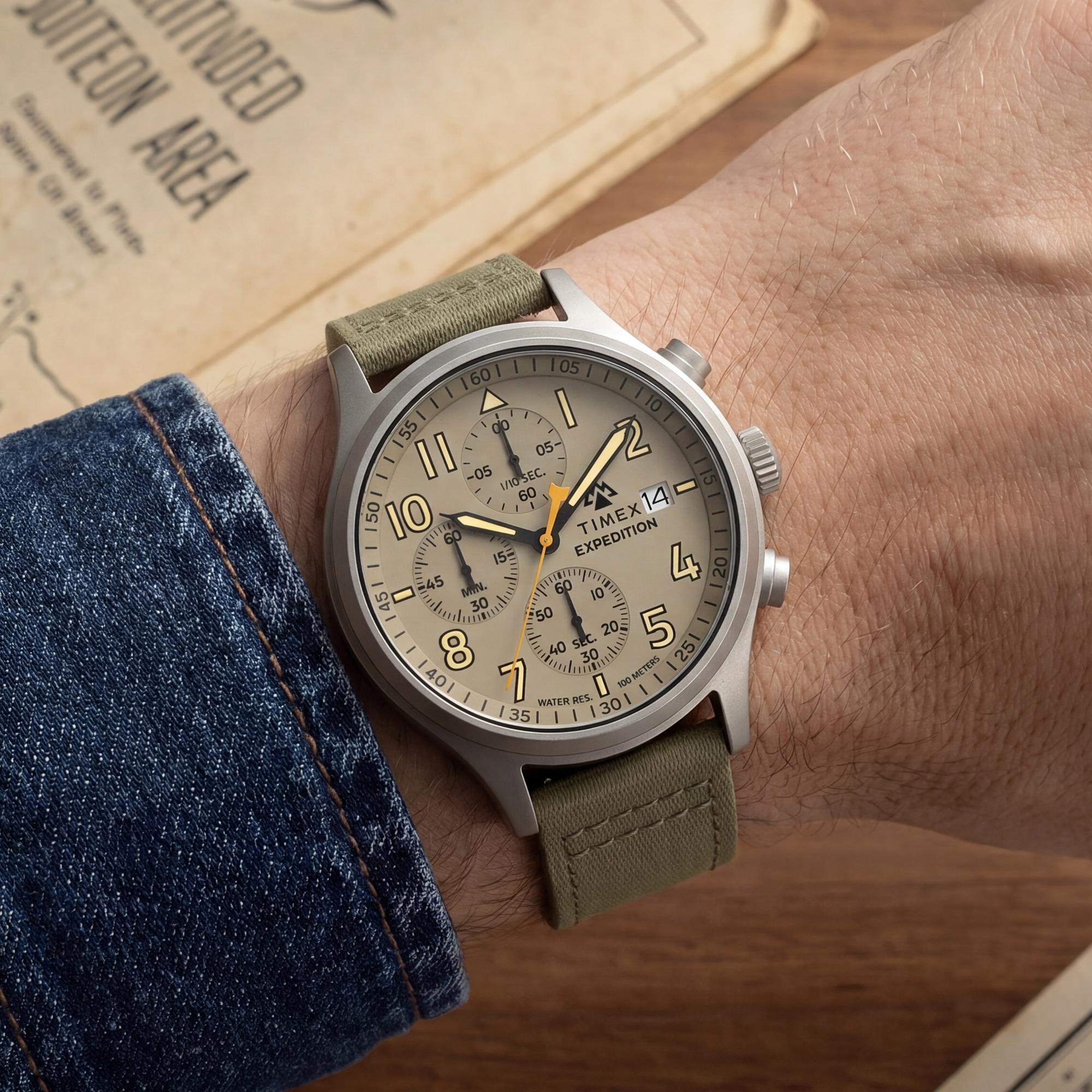 Expedition® Sierra Chronograph 43mm Timex TW2Y89300 - hover