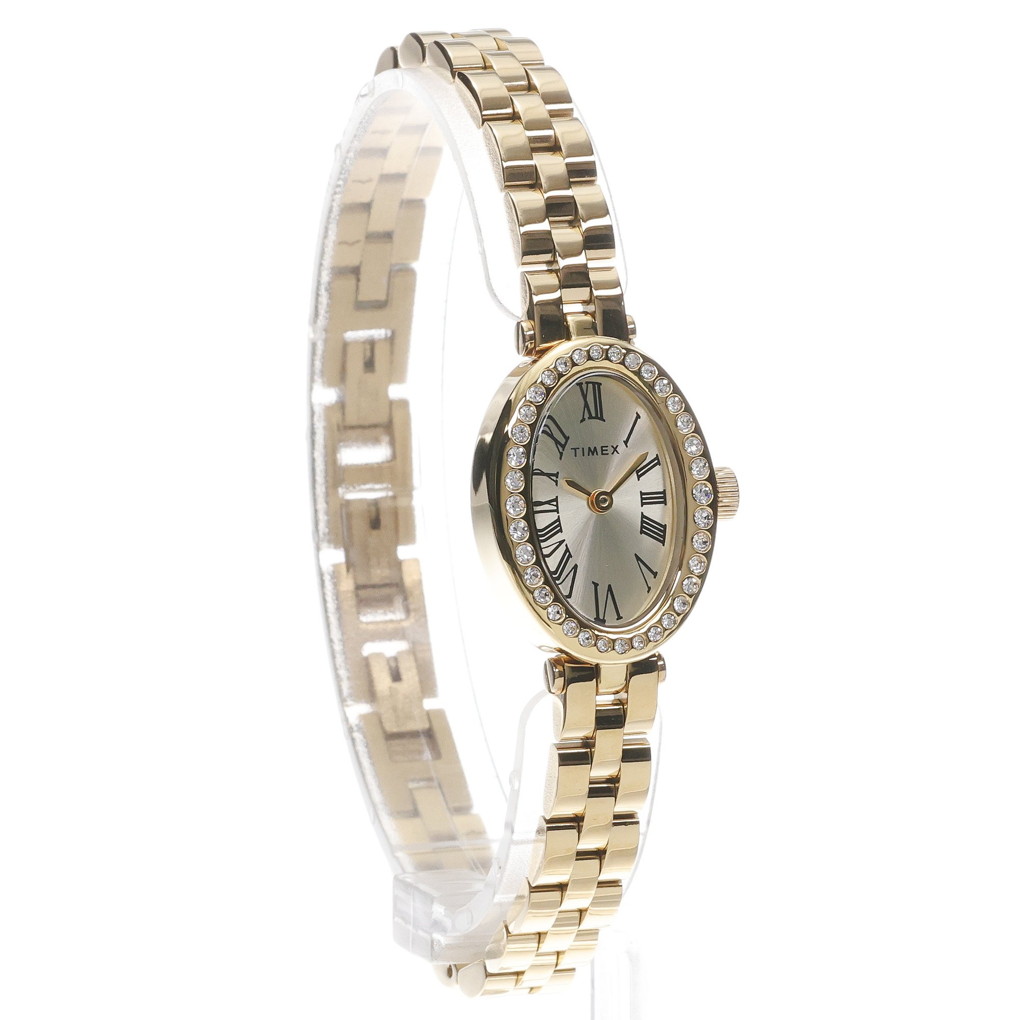 zegarek Timex TW2Y90100 złoty Cavatina