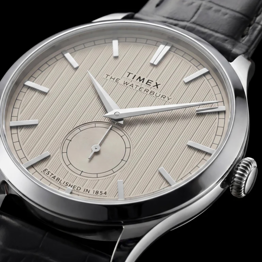 zegarek Timex TW2Y92000 Waterbury Classic 39mm Waterbury mineralne - miniatura 11