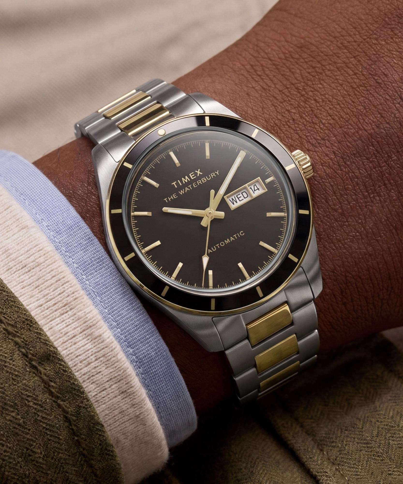 Waterbury Heritage Automatic 39mm Timex TW2Y94200 - hover