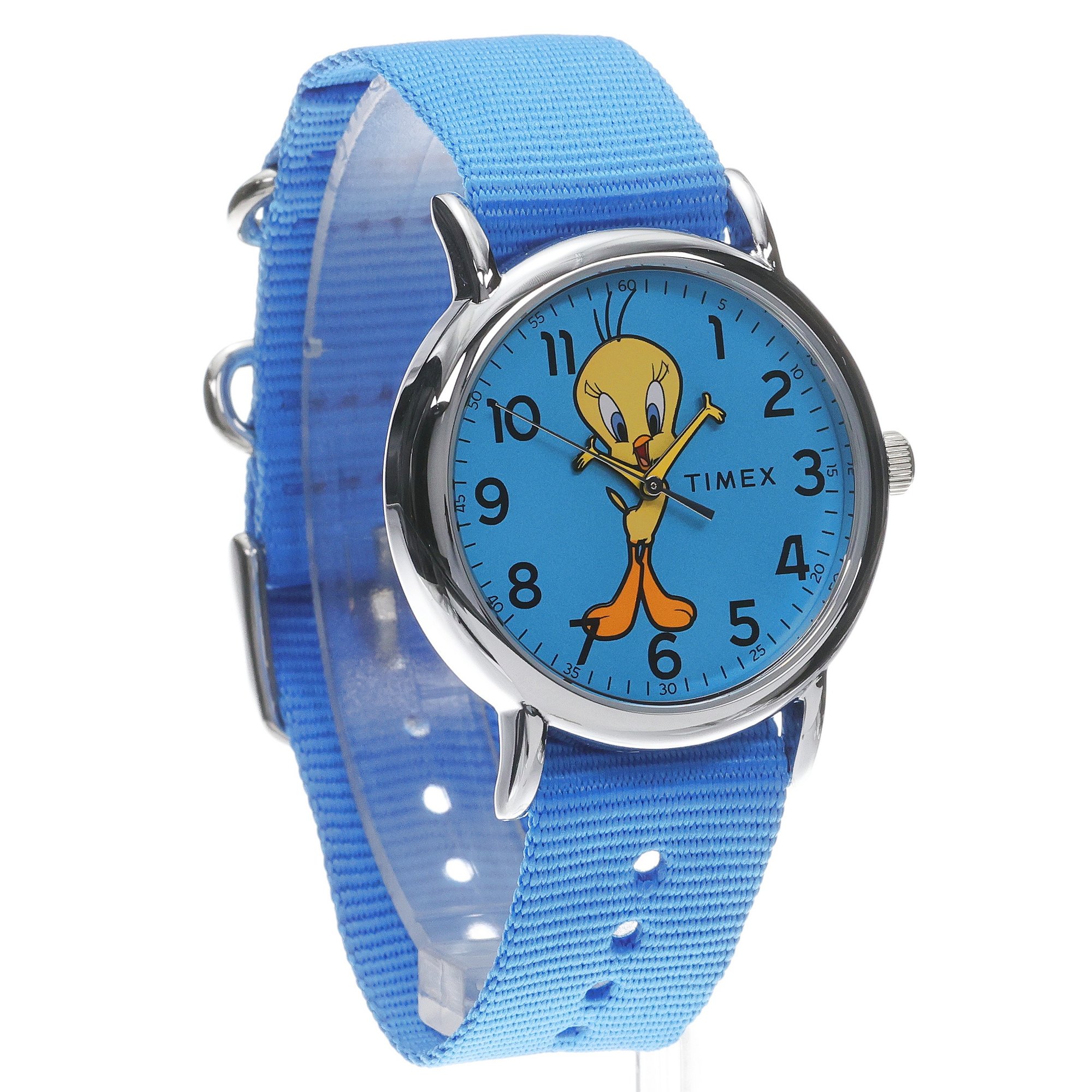 zegarek Timex TW2Y99500 srebrny Weekender - miniatura 3