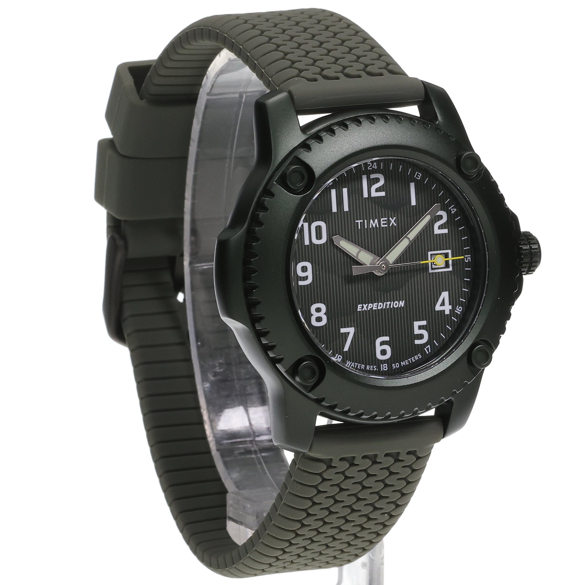 zegarek Timex TW4B34700 kwarcowy męski Expedition Expedition Timber 42mm Silicone Strap Watch - miniatura 3