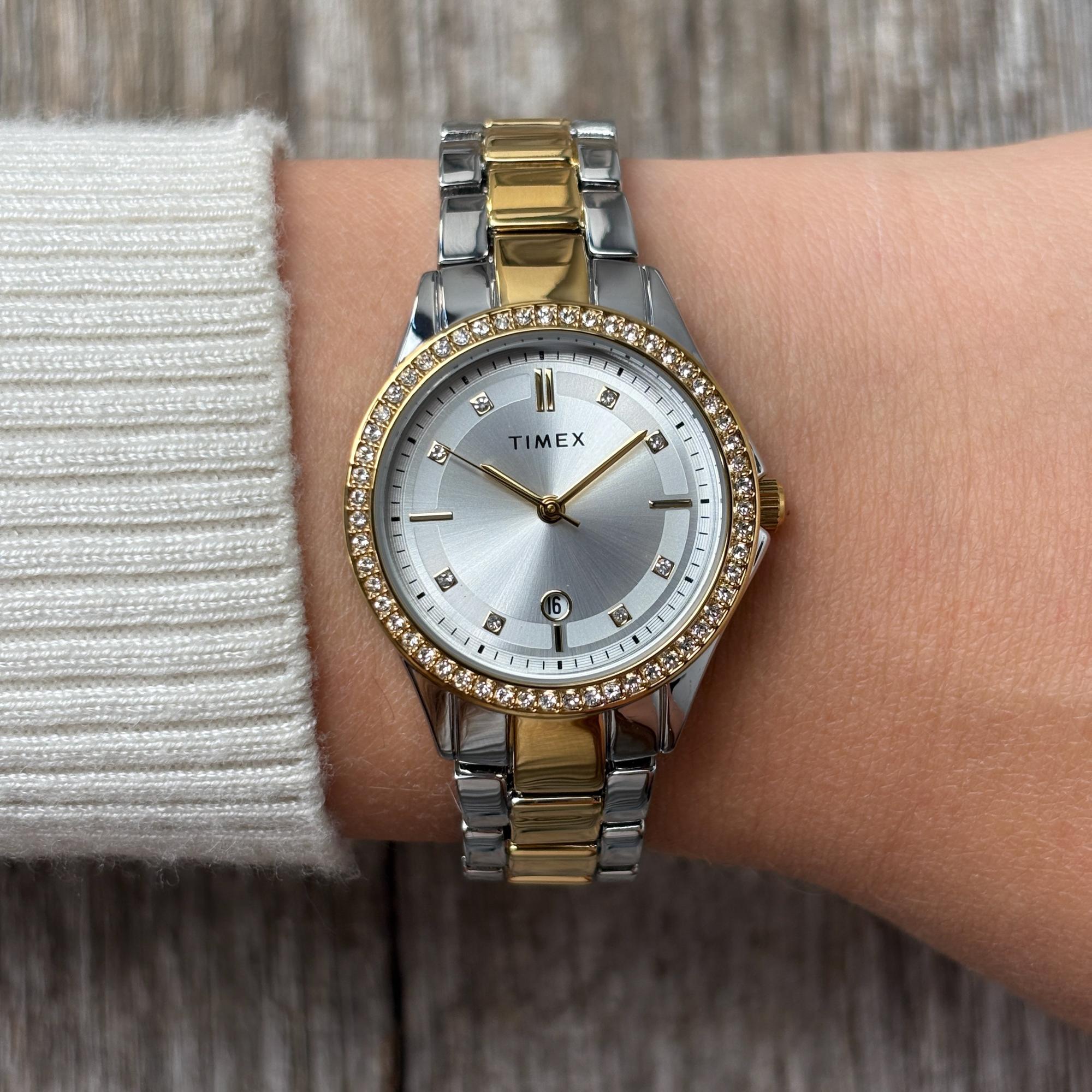 zegarek Timex TW6A04700 srebrny Trend - miniatura 9