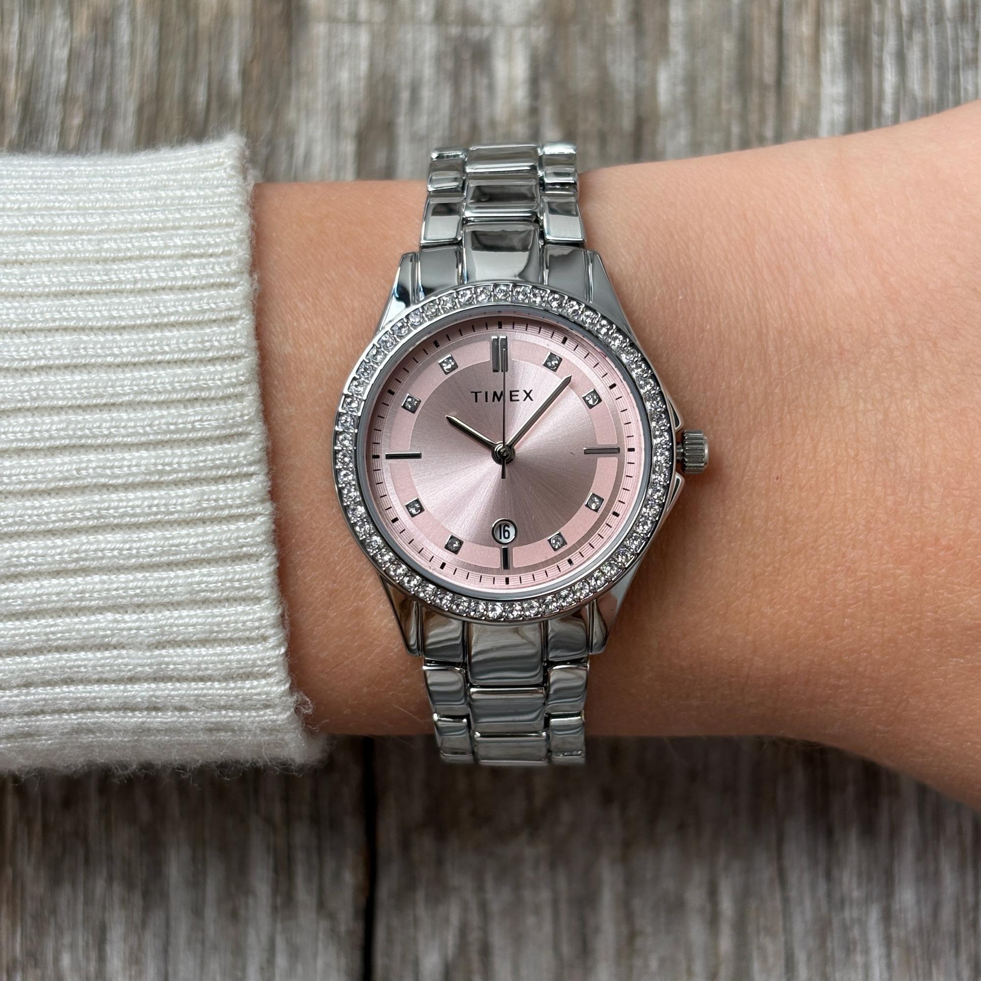 zegarek Timex TW6A05800 kwarcowy damski Trend Trend Celine 30mm - miniatura 6