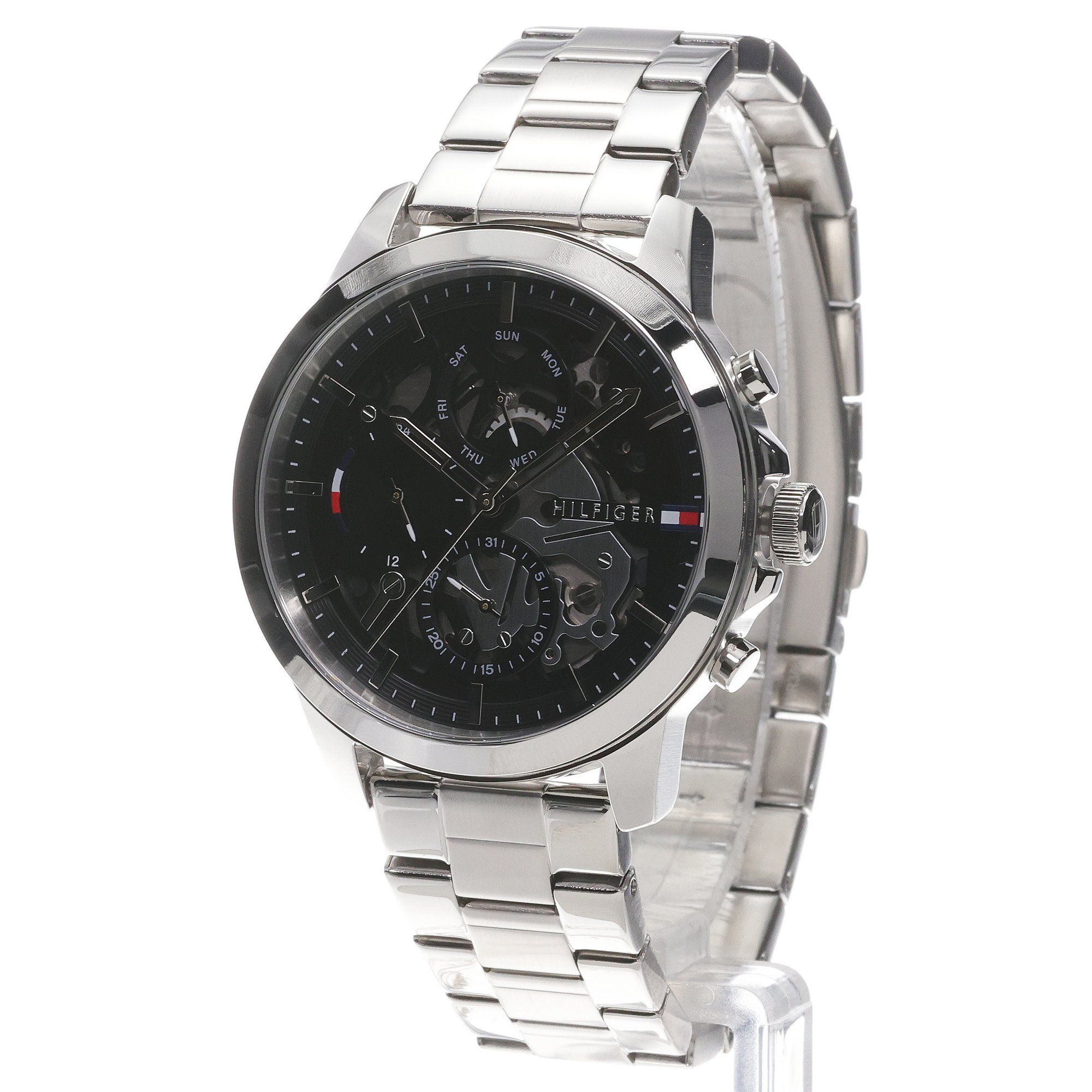 zegarek Tommy Hilfiger 1710477 srebrny Męskie