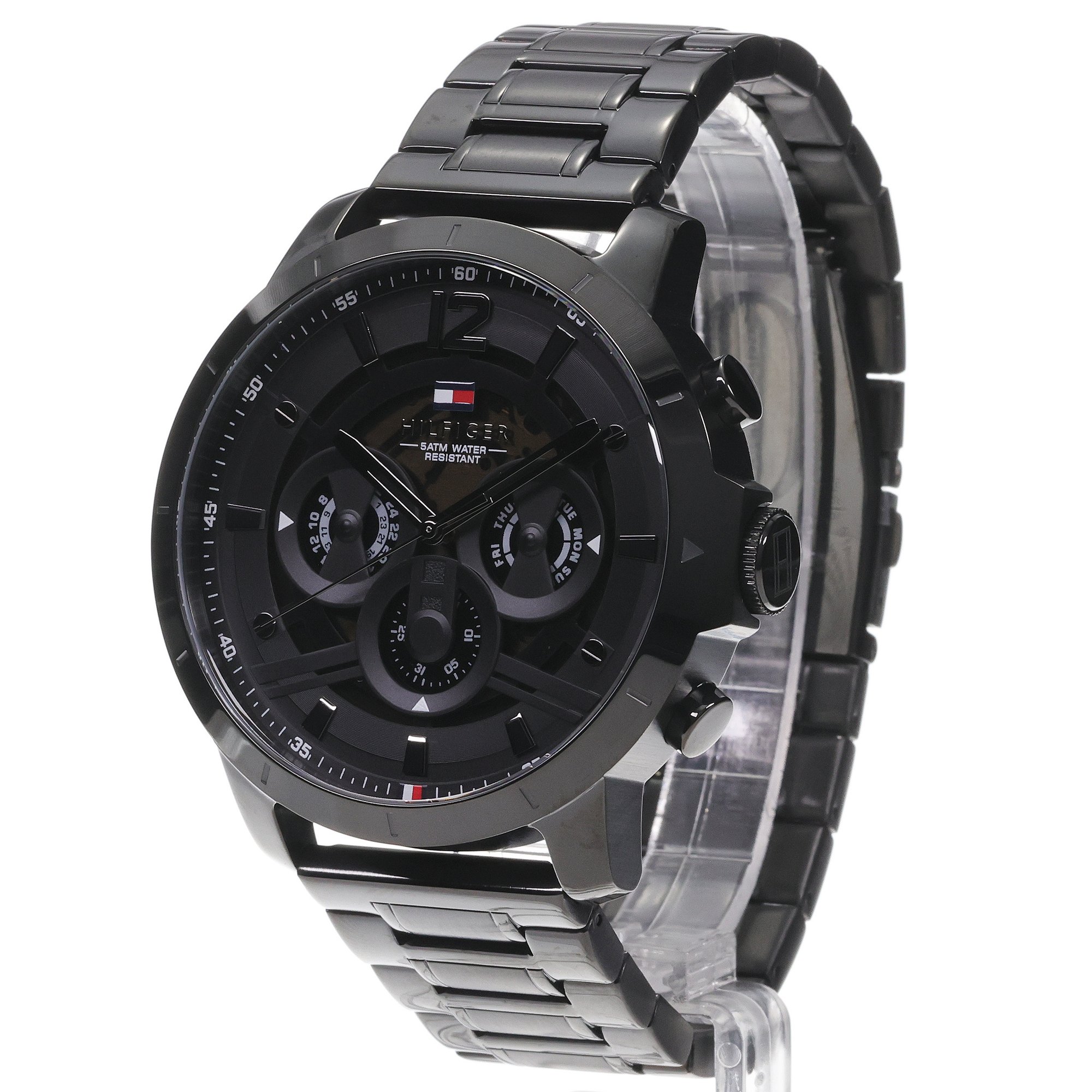 zegarek Tommy Hilfiger 1710494 czarny Męskie - miniatura 2