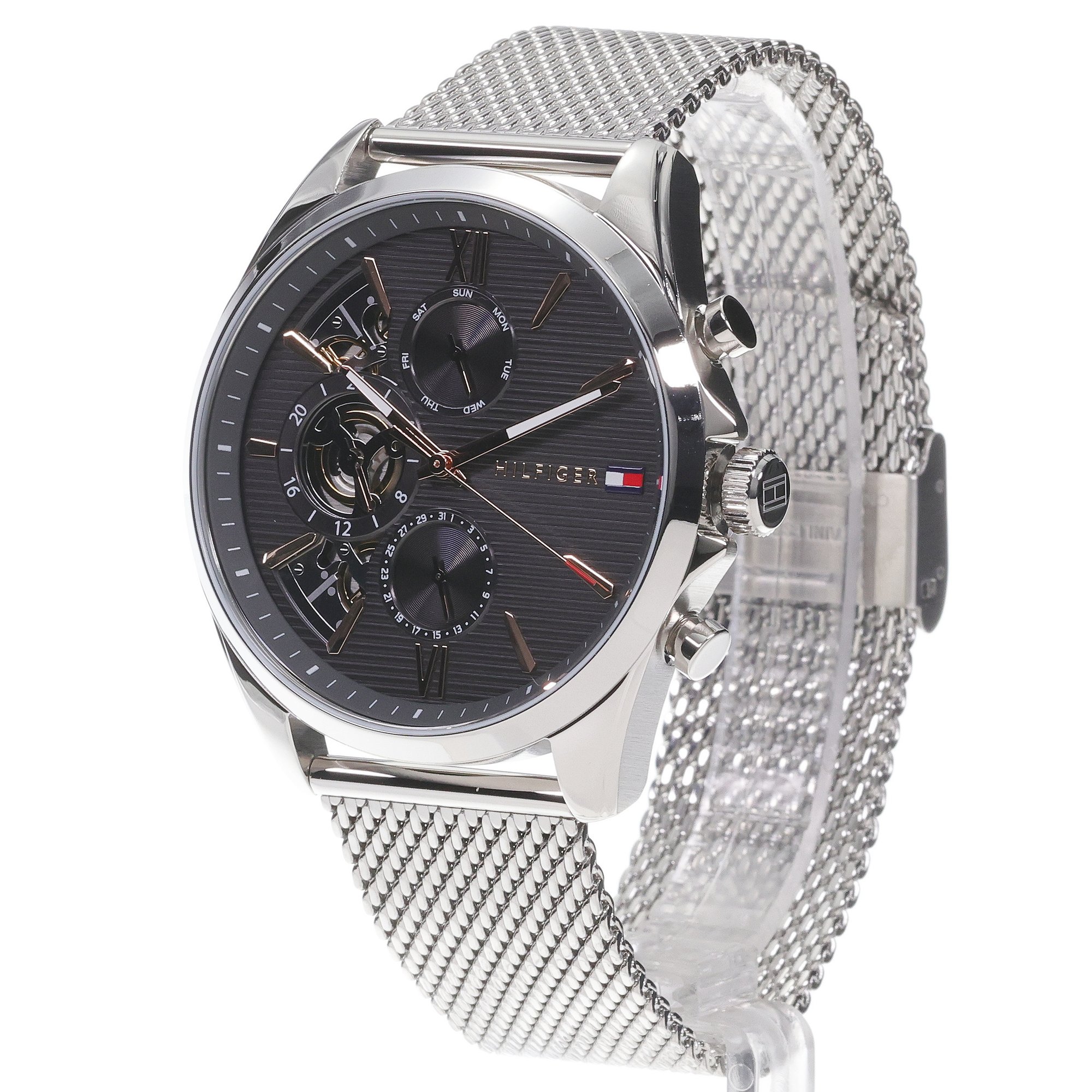 zegarek Tommy Hilfiger 1710646 srebrny Męskie