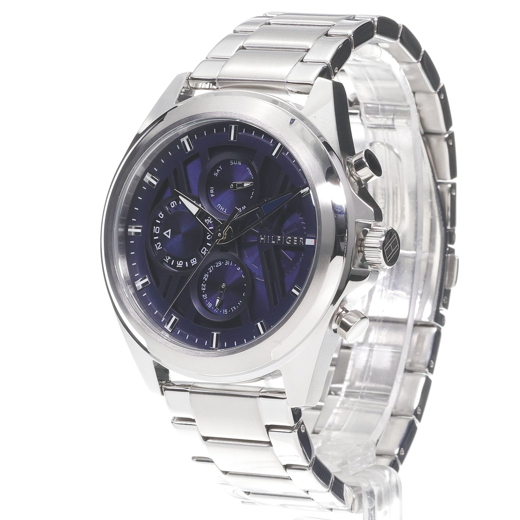 zegarek Tommy Hilfiger 1710656 srebrny Męskie