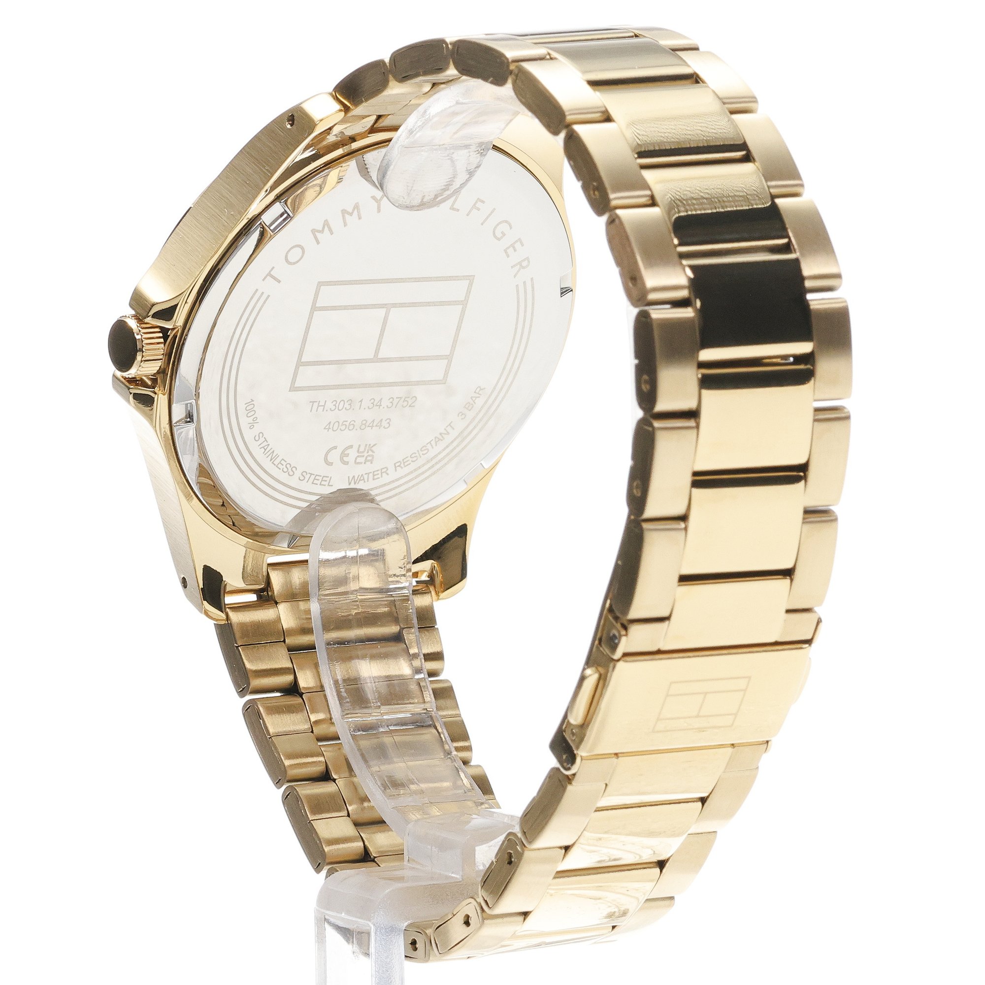 zegarek Tommy Hilfiger 1710679 złoty Męskie - miniatura 4