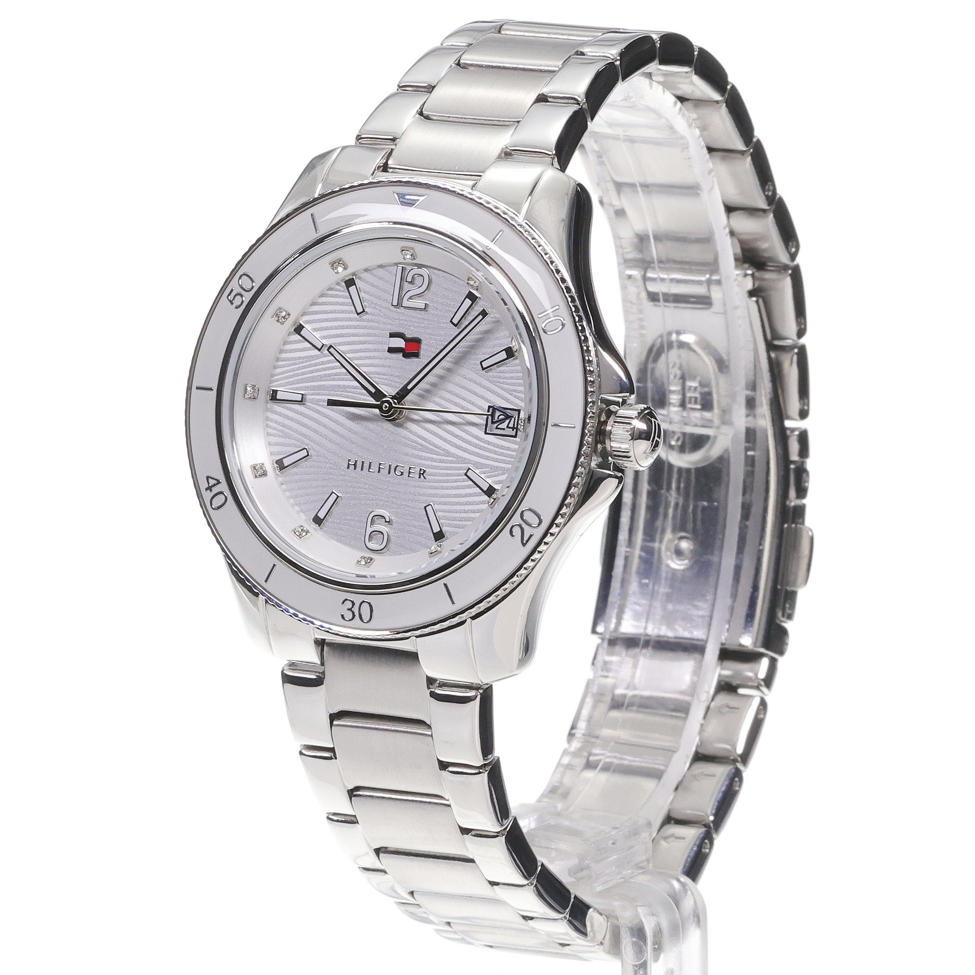 zegarek Tommy Hilfiger 1782512 srebrny Damskie
