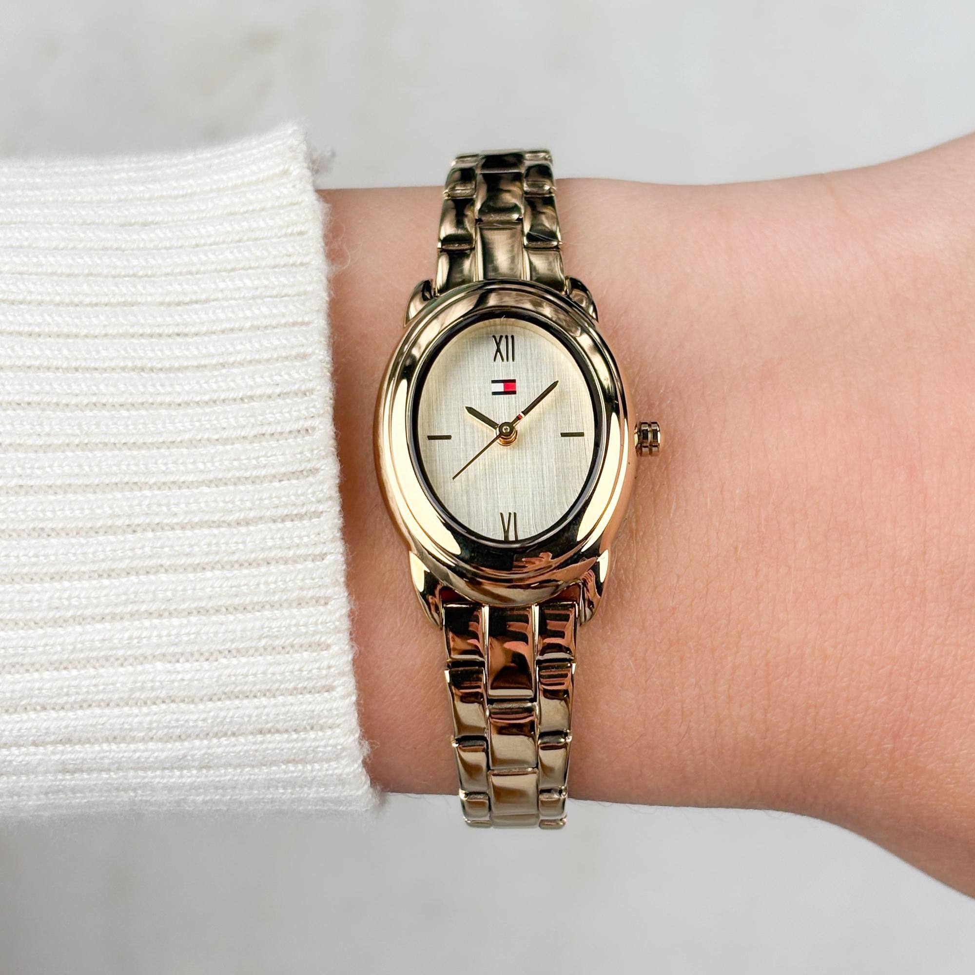 zegarek Tommy Hilfiger 1782875 złoty Damskie - miniatura 7
