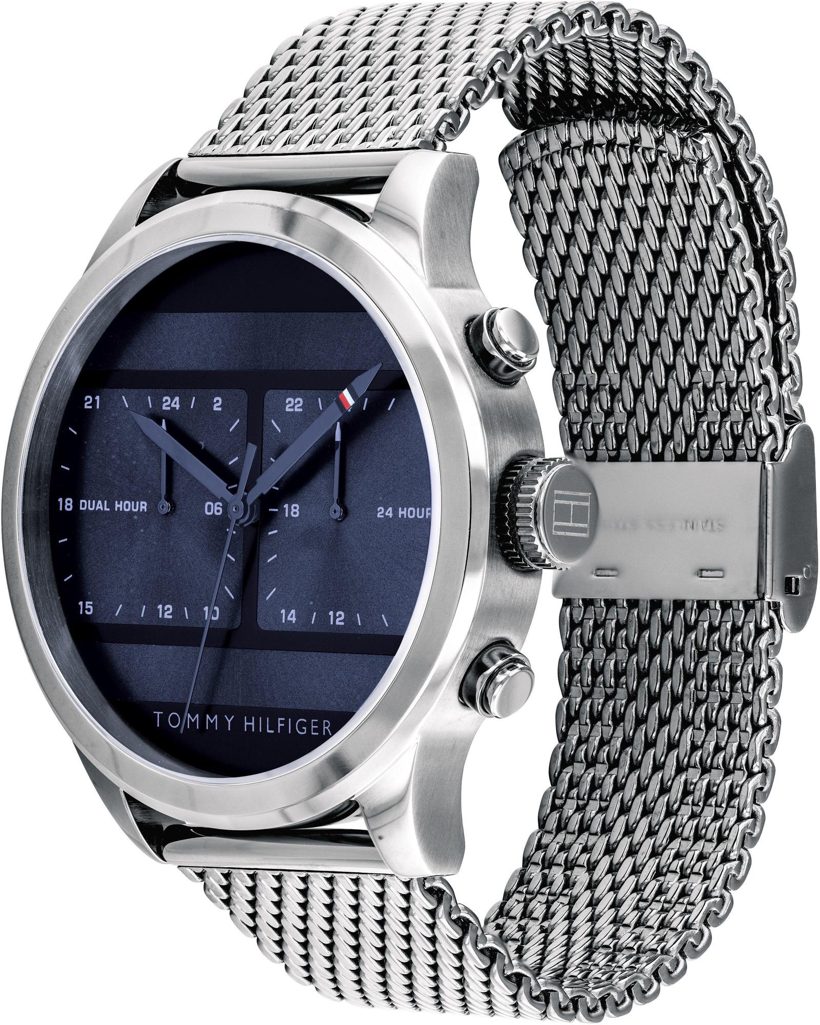 zegarek Tommy Hilfiger 1791596 srebrny Męskie - miniatura 2