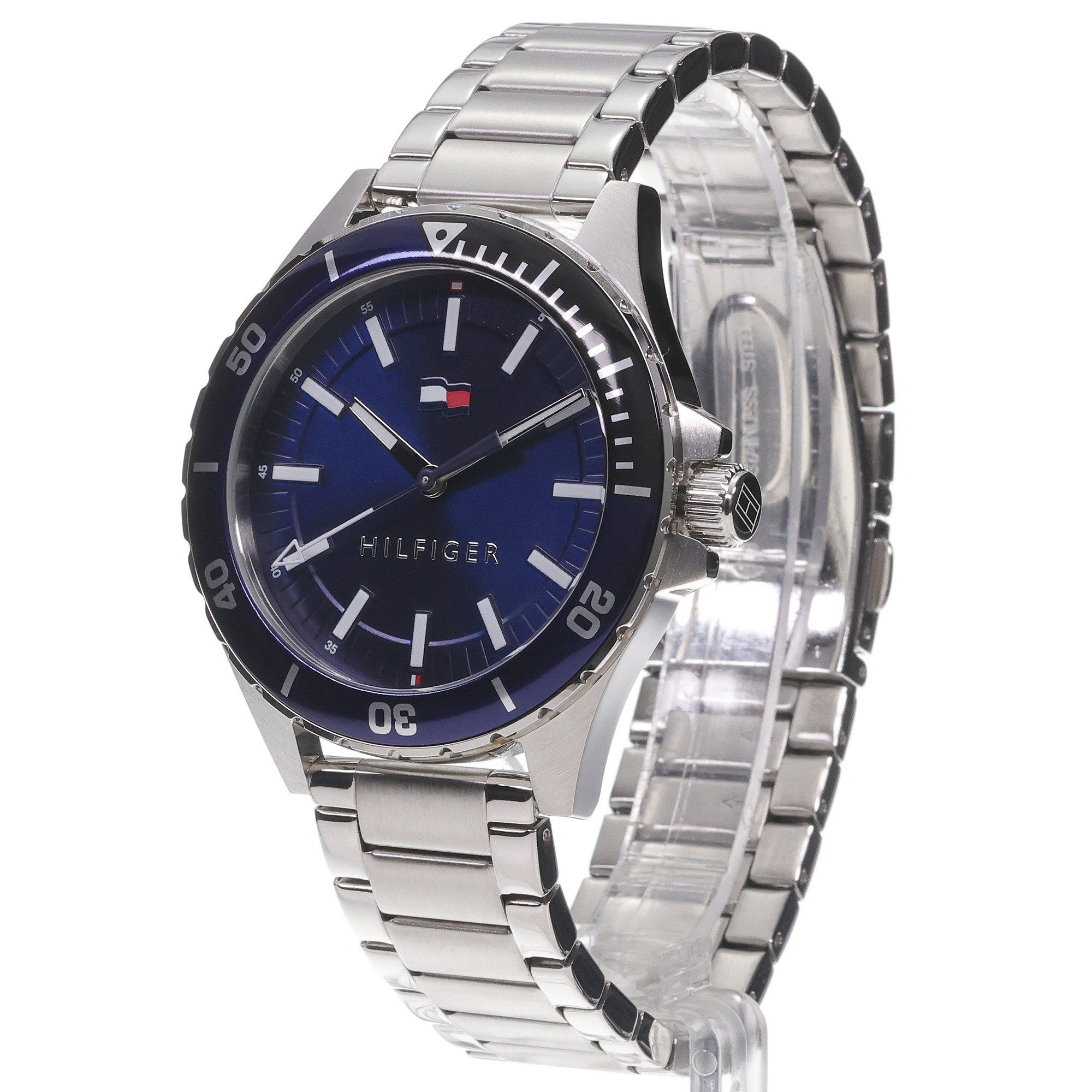 zegarek Tommy Hilfiger 1792012 srebrny Męskie - miniatura 2