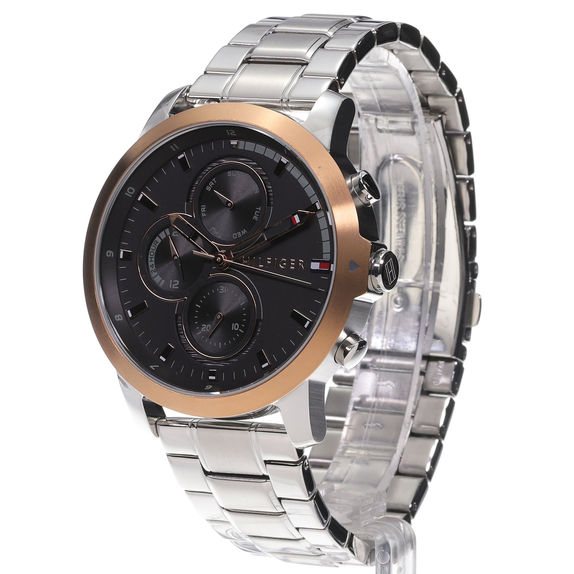 zegarek Tommy Hilfiger 1792050 srebrny Męskie
