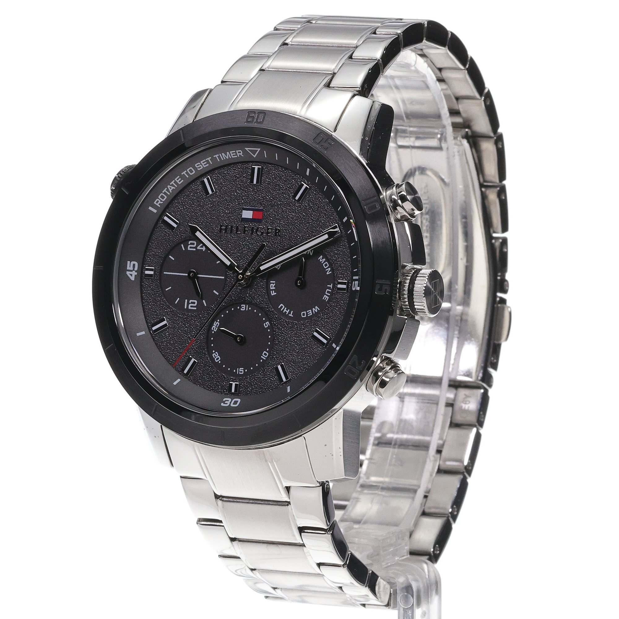 zegarek Tommy Hilfiger 1792106 kwarcowy męski Męskie Troy - miniatura 2