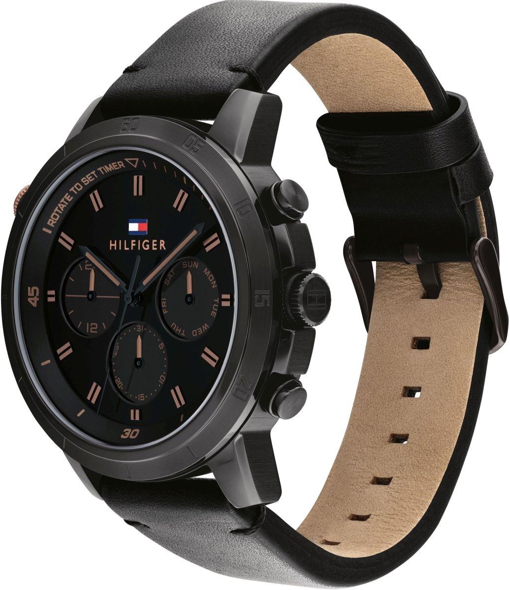zegarek Tommy Hilfiger 1792110 czarny Męskie - miniatura 5