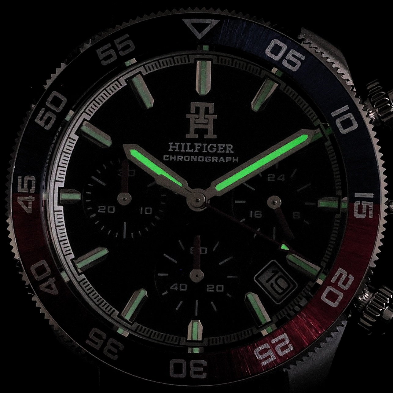 zegarek Tommy Hilfiger 1792166 srebrny Męskie