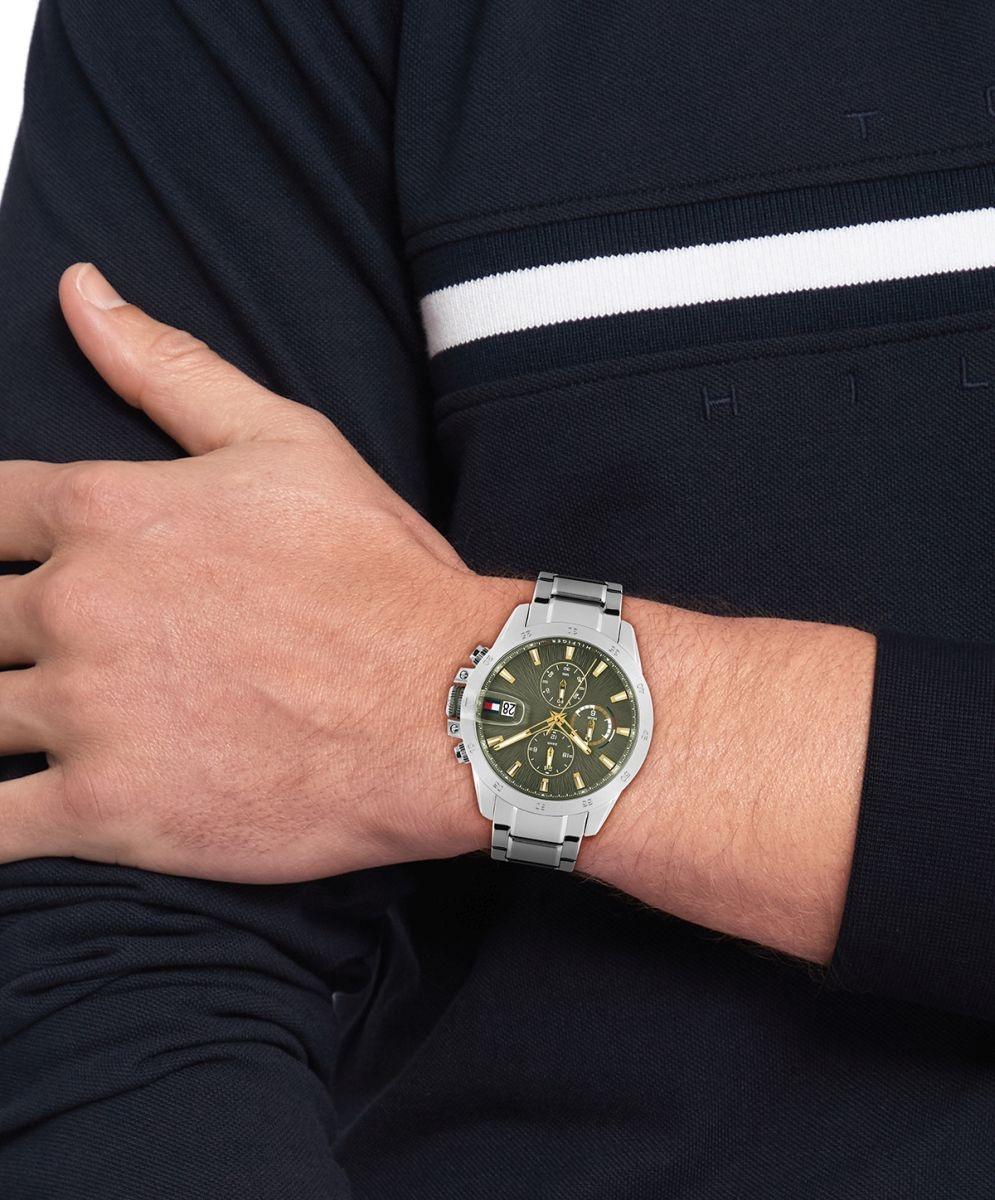 zegarek Tommy Hilfiger 1792197 srebrny Męskie