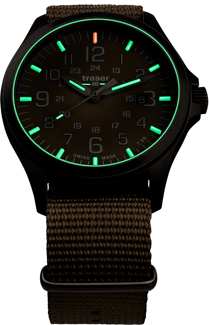zegarek Traser TS-108631 brązowy P67 Officer Pro
